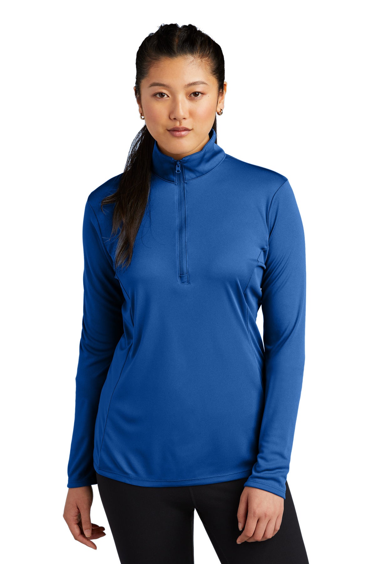 Sport-Tek® Women's PosiCharge® Competitor™ 1/4-Zip Pullover. LST357