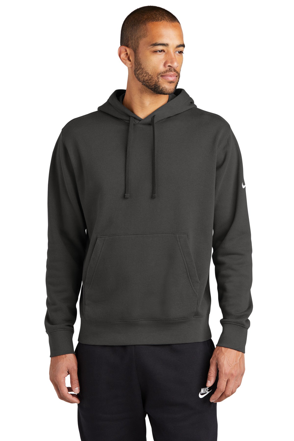 Sudadera con capucha Nike Club Fleece Sleeve Swoosh NKDR1499
