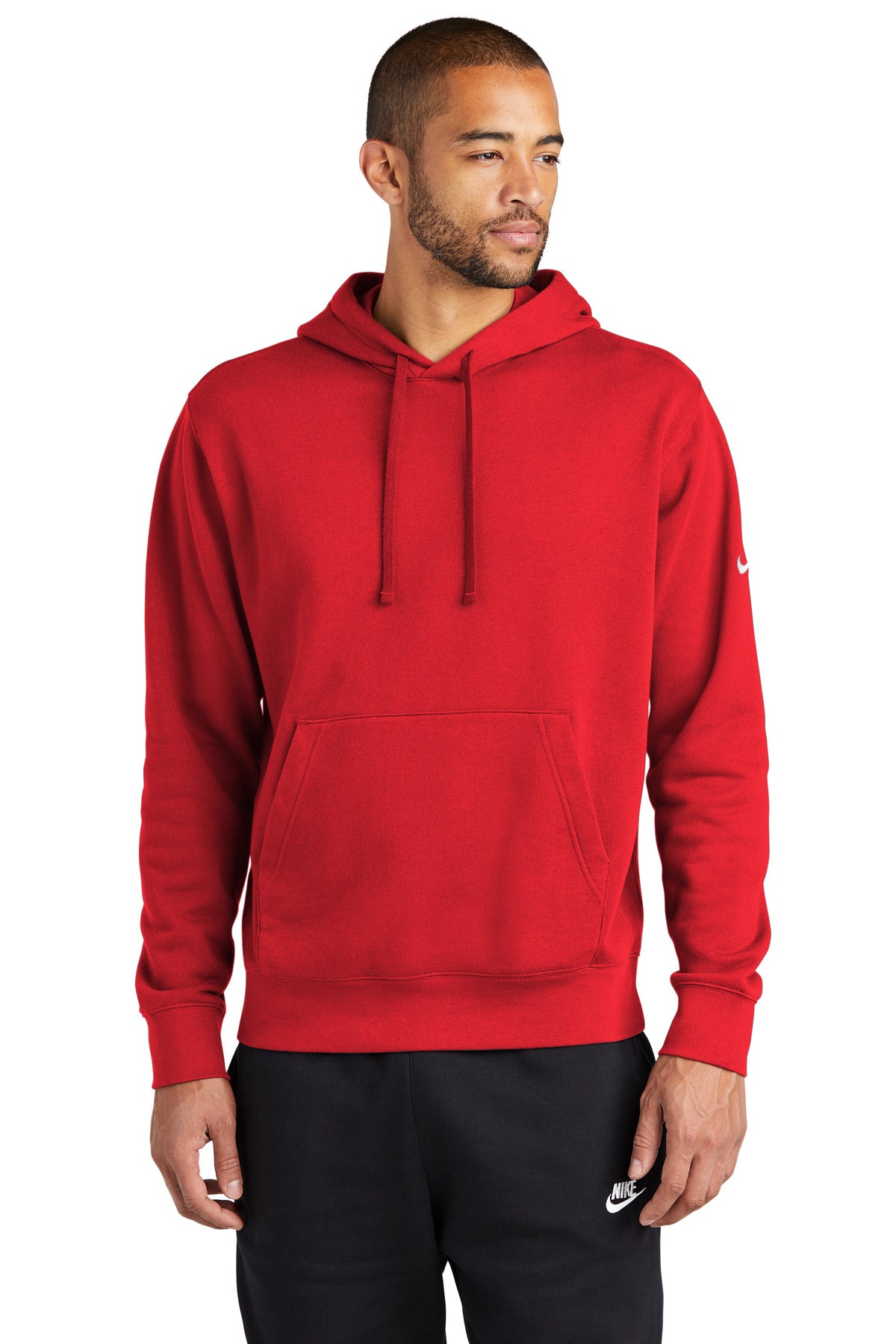 Sudadera con capucha Nike Club Fleece Sleeve Swoosh NKDR1499
