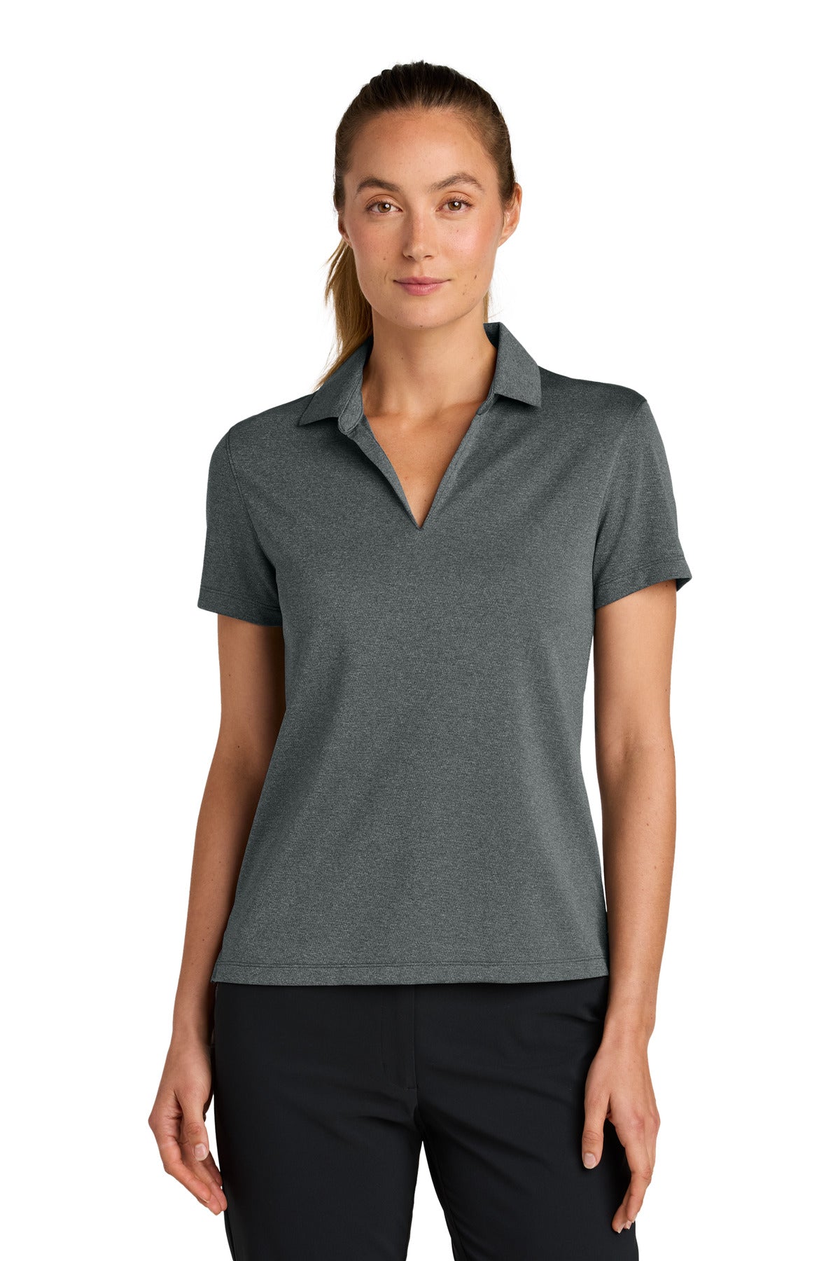 قميص بولو نايكي Dri-FIT Smooth Heather للسيدات NKFQ4793
