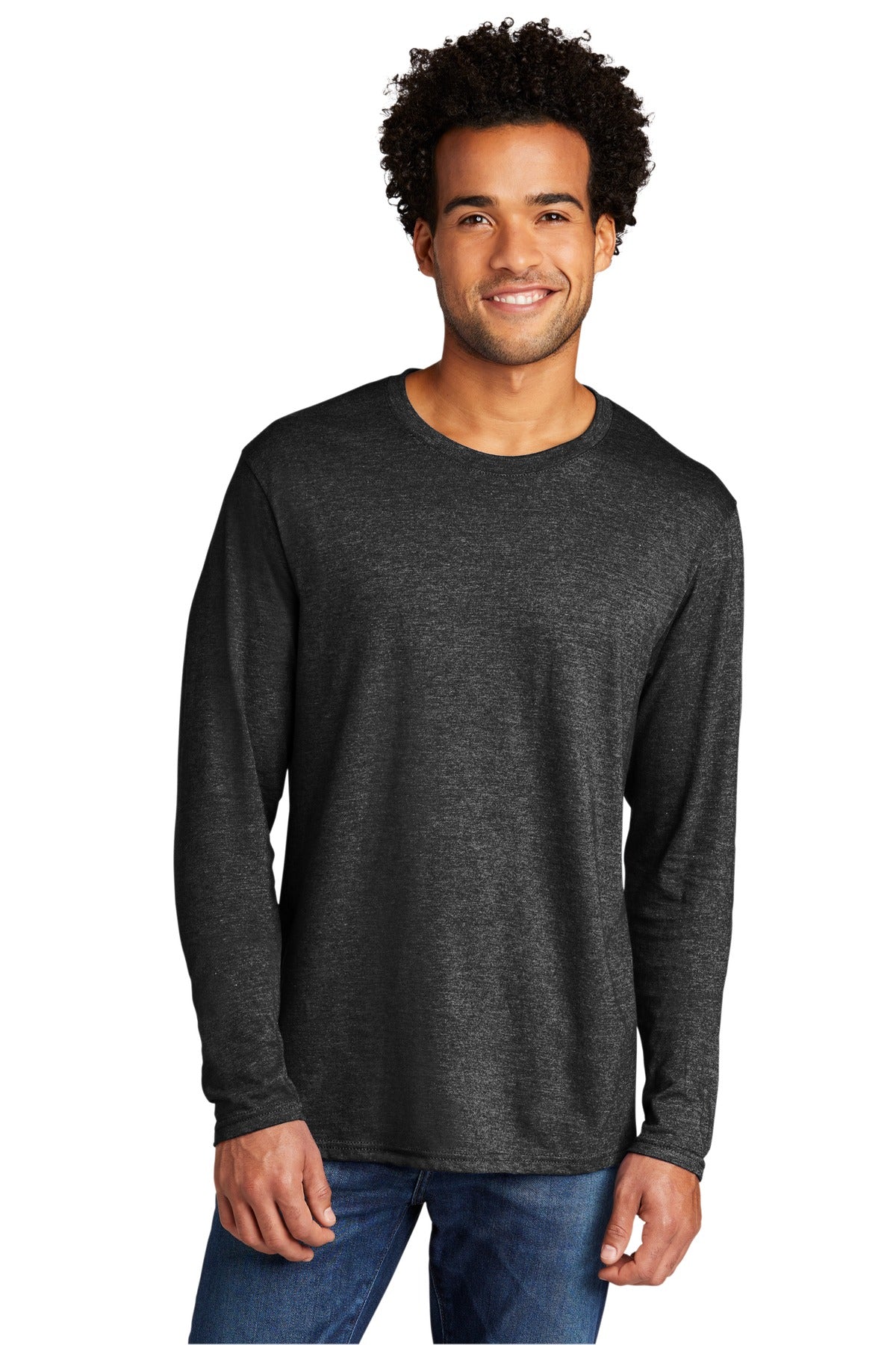 Port & Coâ„¢ Tri-Blend Long Sleeve Tee. PC330LS