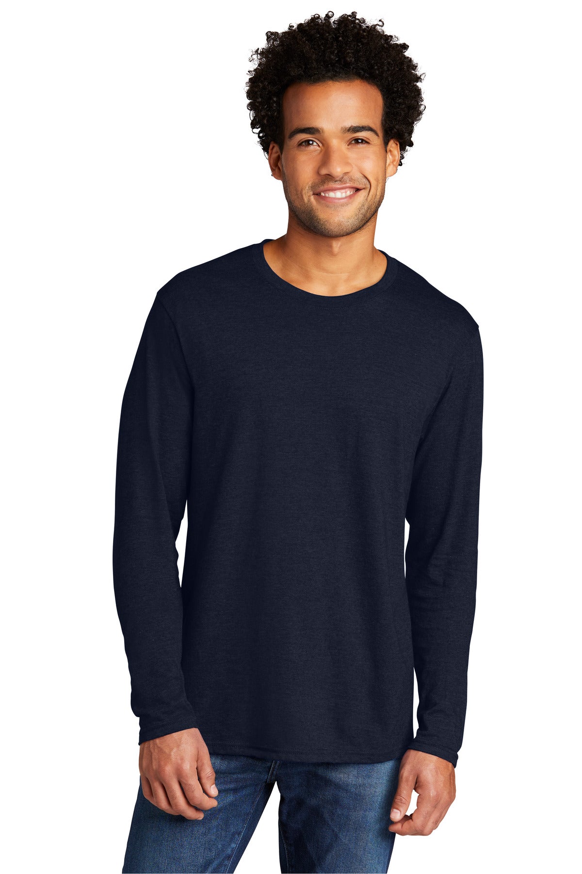 Port & Coâ„¢ Tri-Blend Long Sleeve Tee. PC330LS