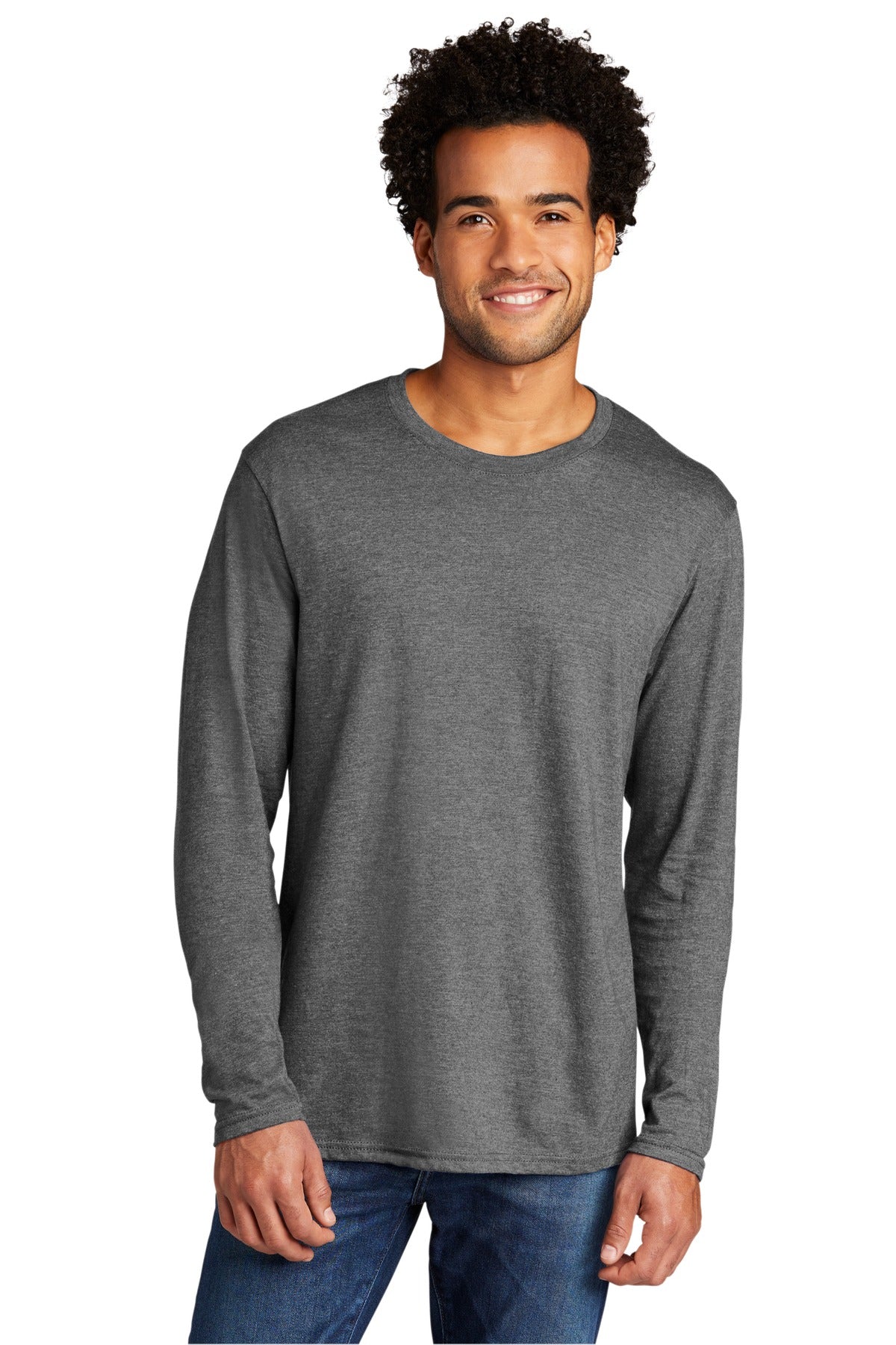 Port & Coâ„¢ Tri-Blend Long Sleeve Tee. PC330LS