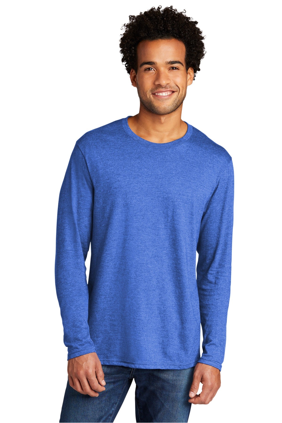 Port & Coâ„¢ Tri-Blend Long Sleeve Tee. PC330LS