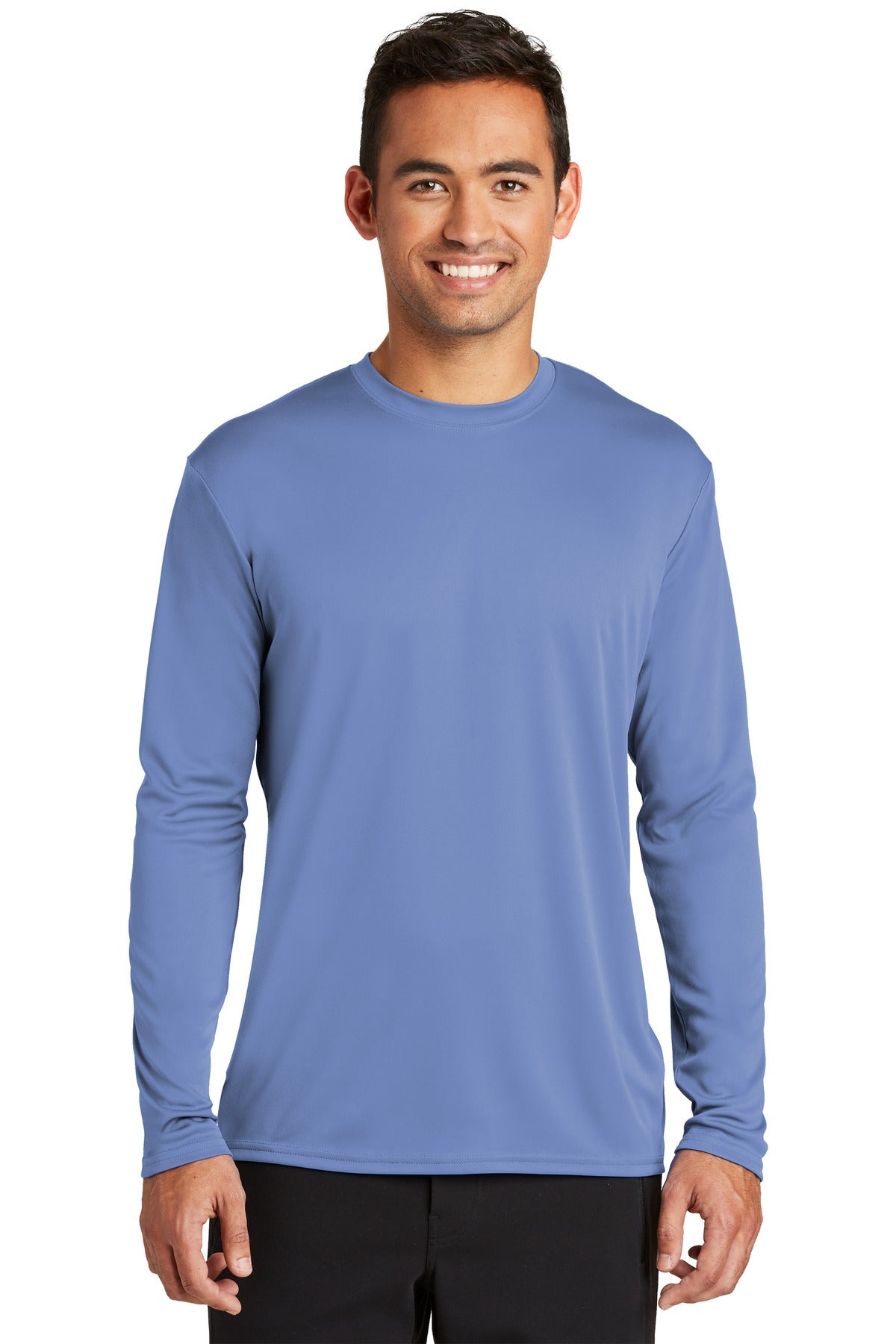 Port & Coâ„¢ Long Sleeve Performance Tee. PC380LS