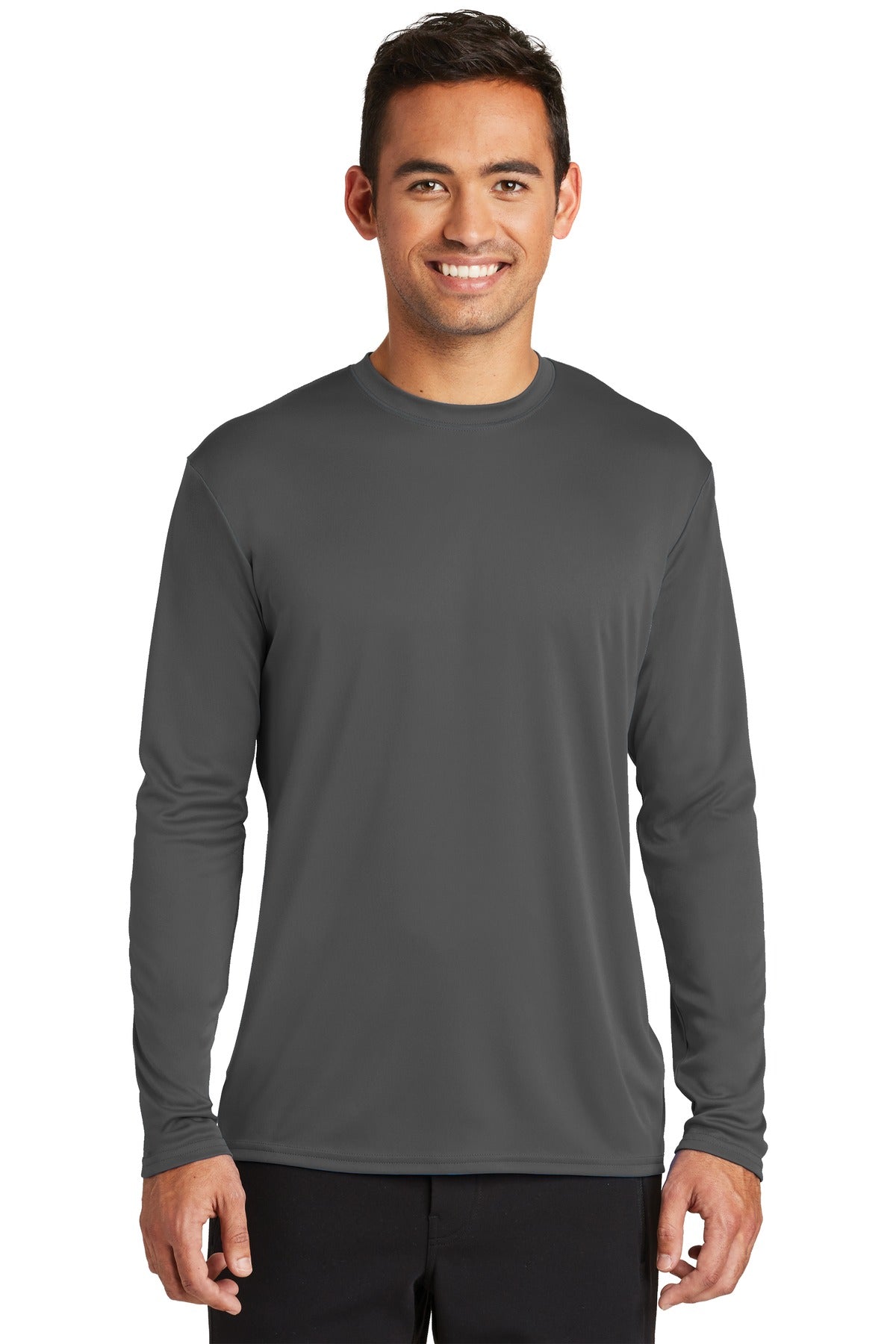 Port & Coâ„¢ Long Sleeve Performance Tee. PC380LS
