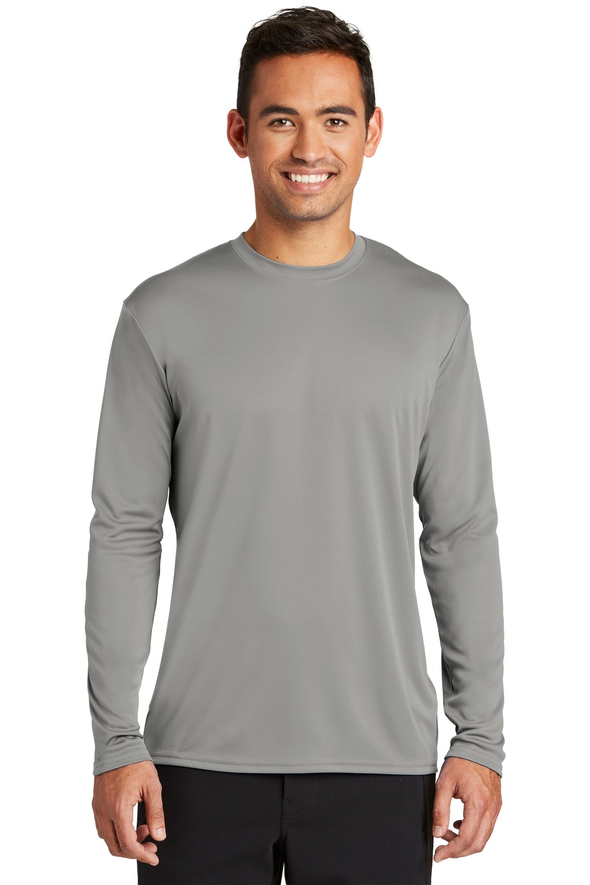 Port & Coâ„¢ Long Sleeve Performance Tee. PC380LS