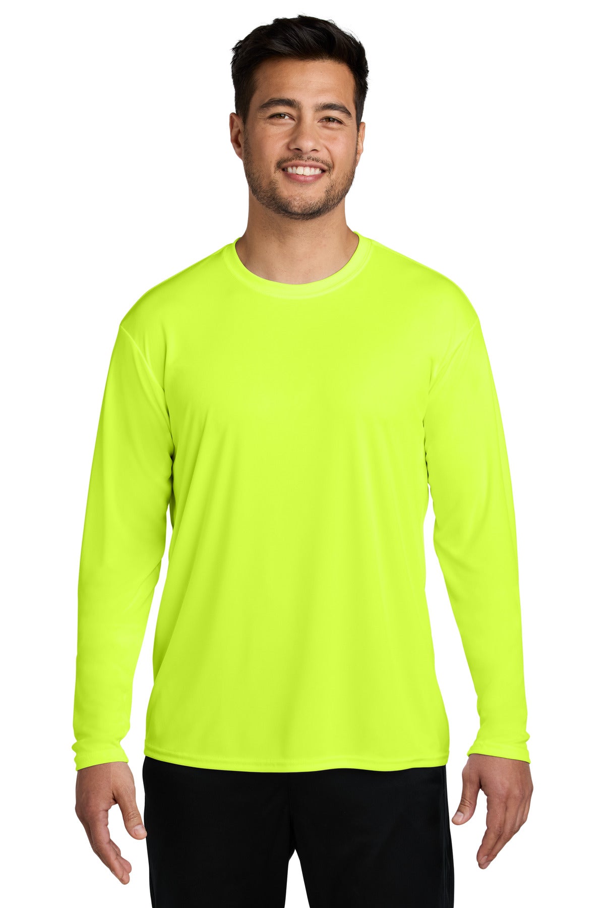 Port & Coâ„¢ Long Sleeve Performance Tee. PC380LS
