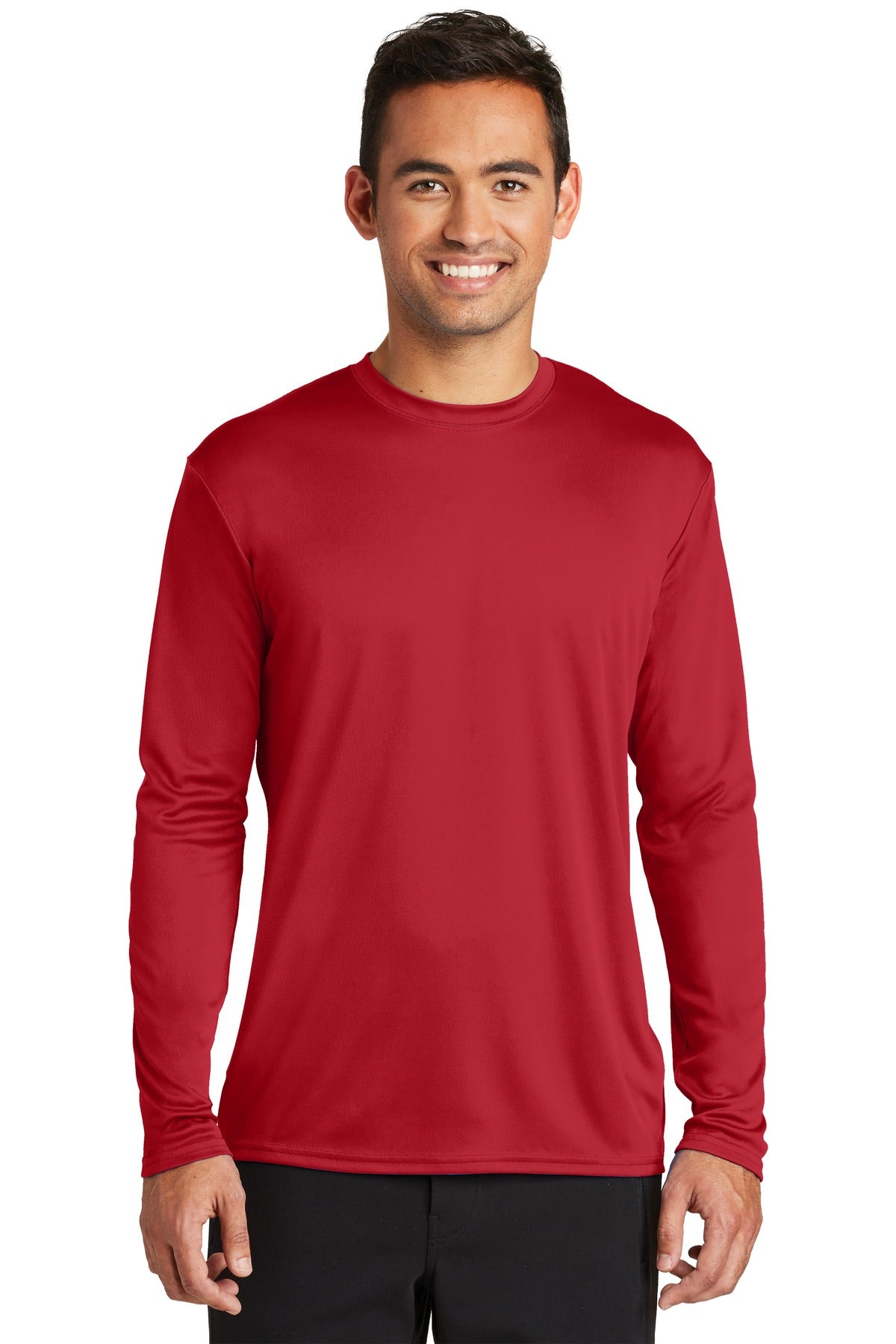 Port & Coâ„¢ Long Sleeve Performance Tee. PC380LS