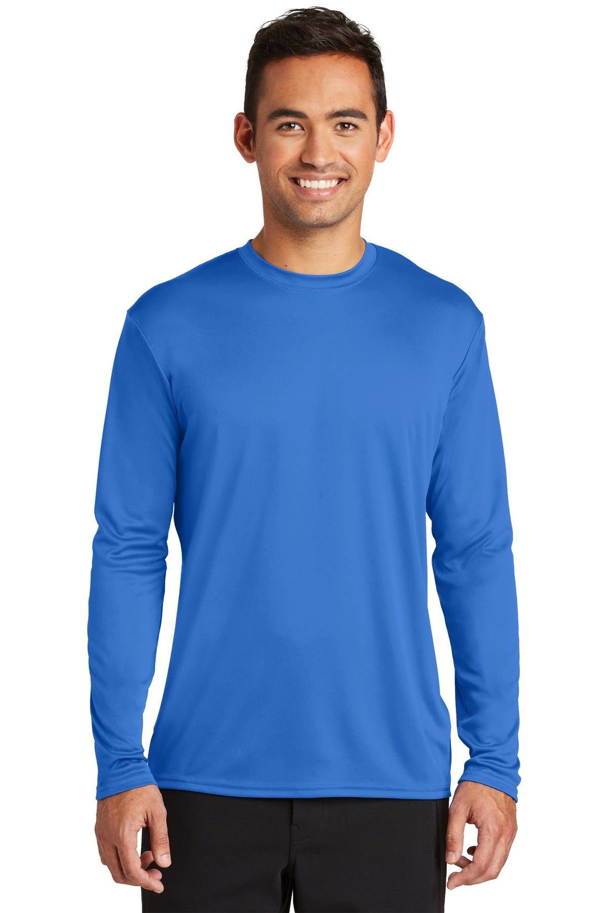 Port & Coâ„¢ Long Sleeve Performance Tee. PC380LS