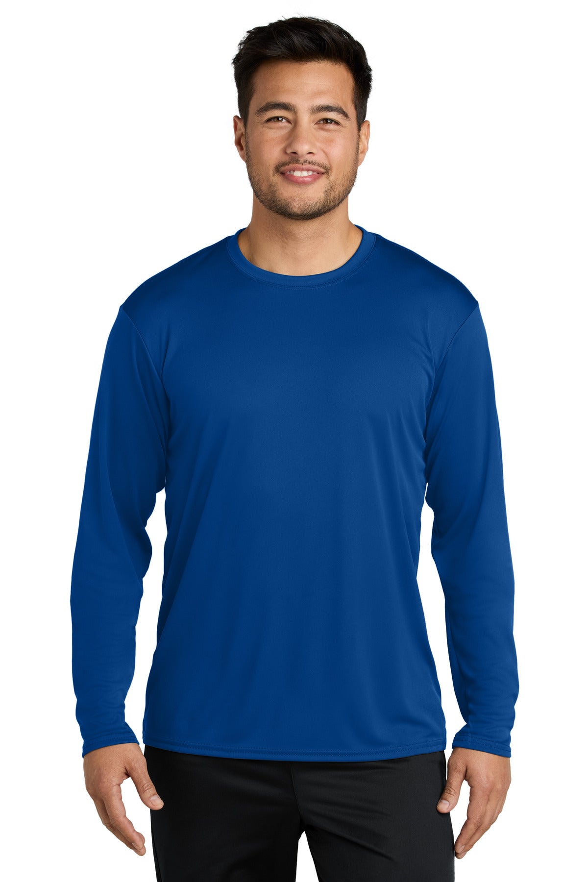Port & Coâ„¢ Long Sleeve Performance Tee. PC380LS