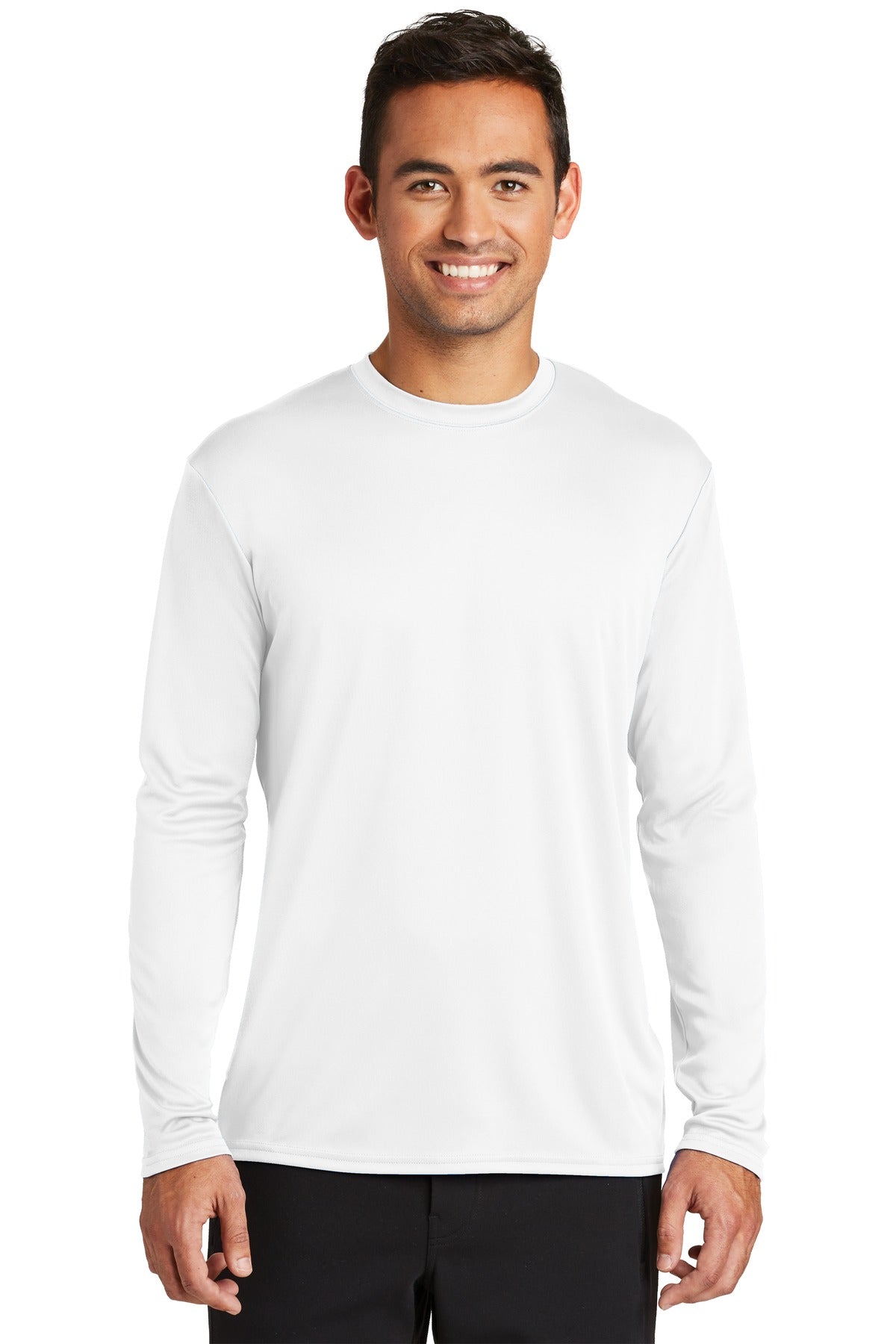 Port & Coâ„¢ Long Sleeve Performance Tee. PC380LS