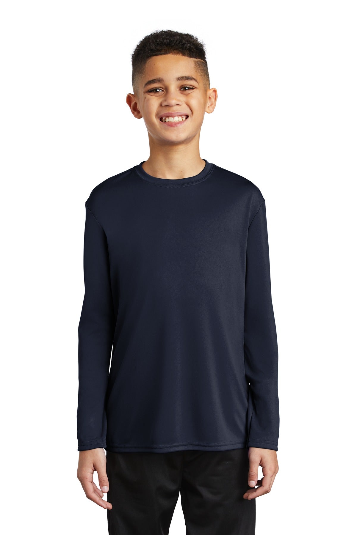 Port & Coâ„¢ Youth Long Sleeve Performance Tee PC380YLS