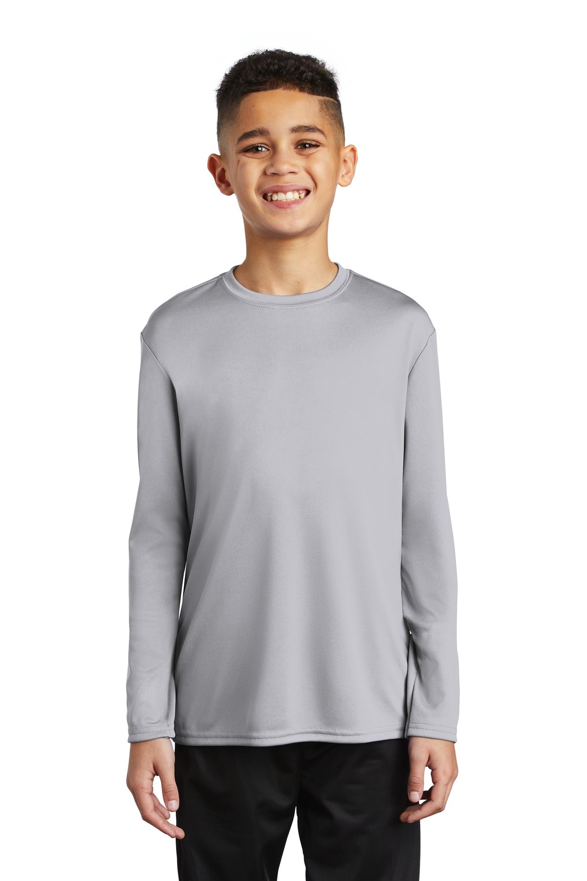 Port & Coâ„¢ Youth Long Sleeve Performance Tee PC380YLS