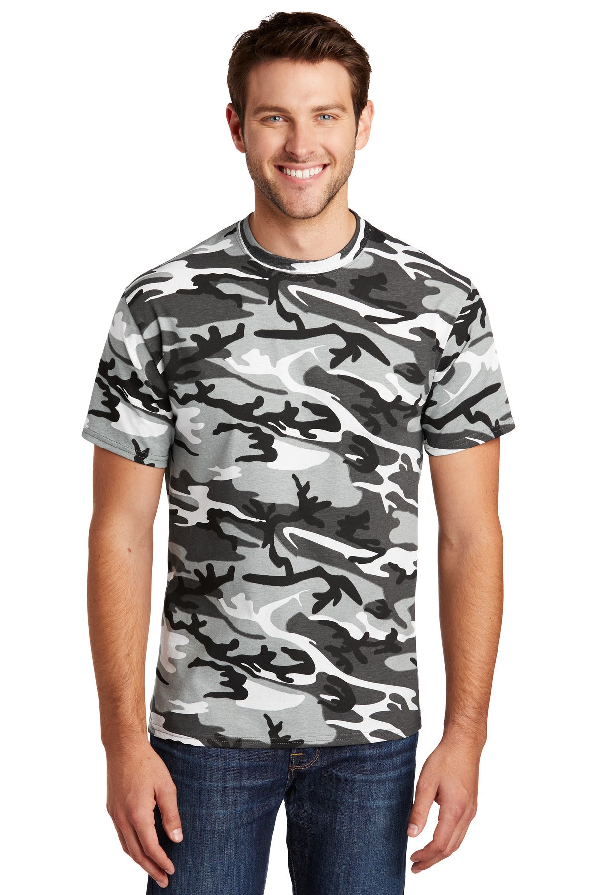 Port & Coâ„¢ Core Cotton Camo Tee. PC54C