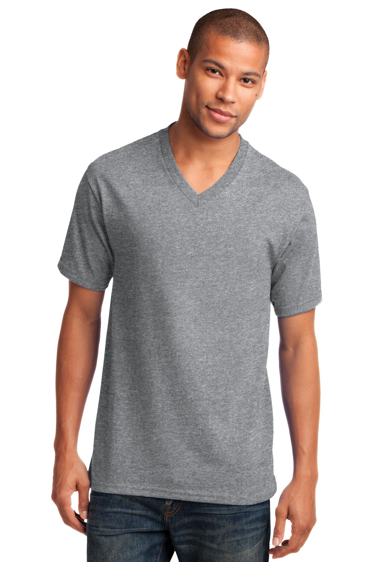 Port & Coâ„¢ Core Cotton V-Neck Tee. PC54V