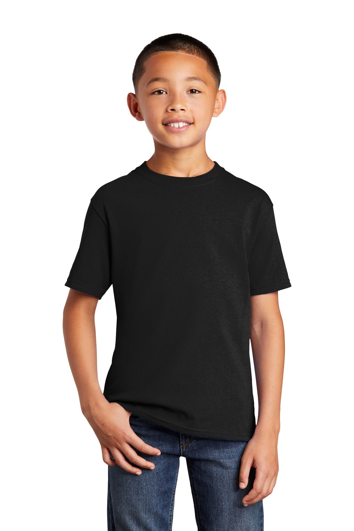 Port & Coâ„¢ Youth Core Cotton DTG Tee PC54YDTG