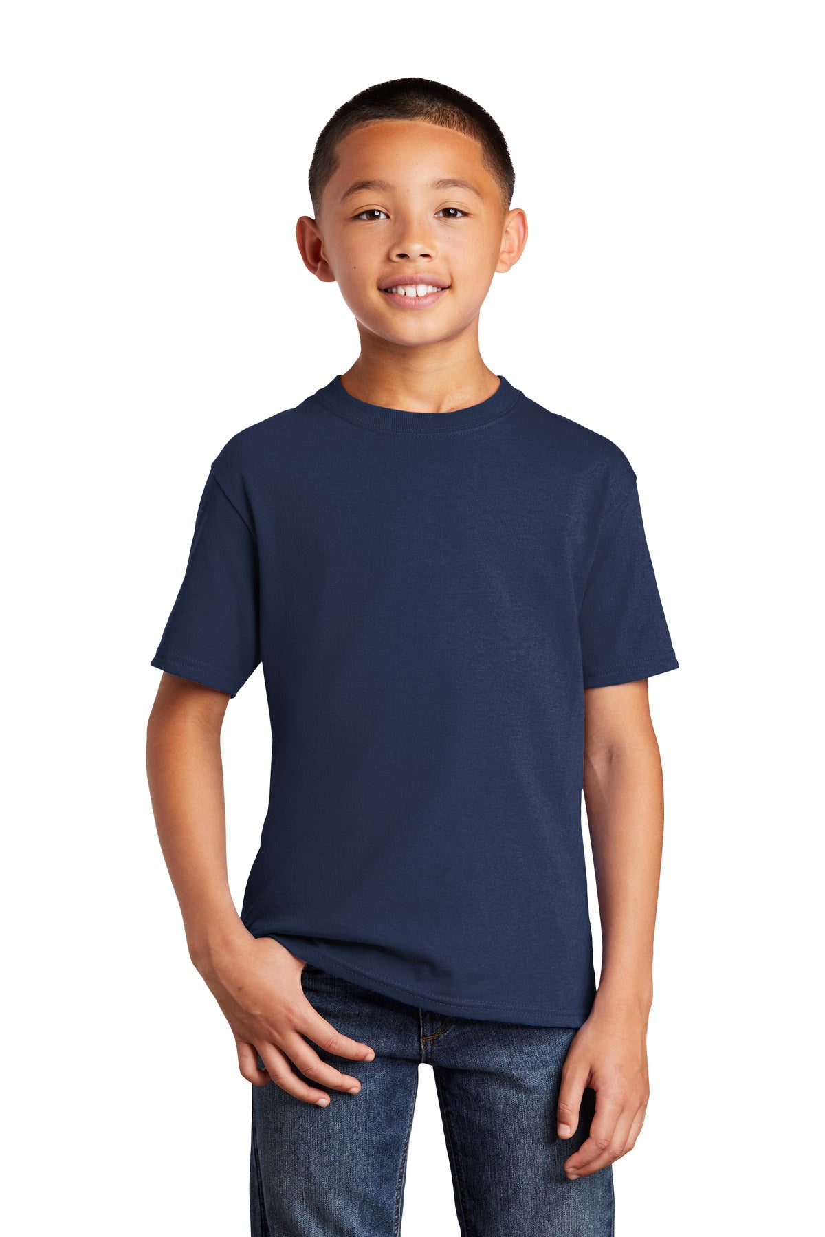 Port & Coâ„¢ Youth Core Cotton DTG Tee PC54YDTG