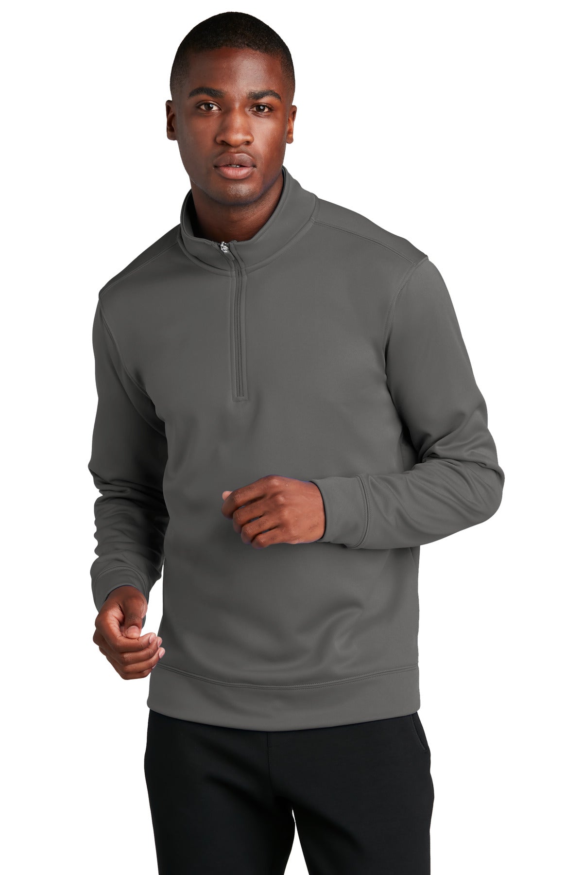 Port & Coâ„¢ Performance Fleece 1/4-Zip Pullover Sweatshirt. PC590Q