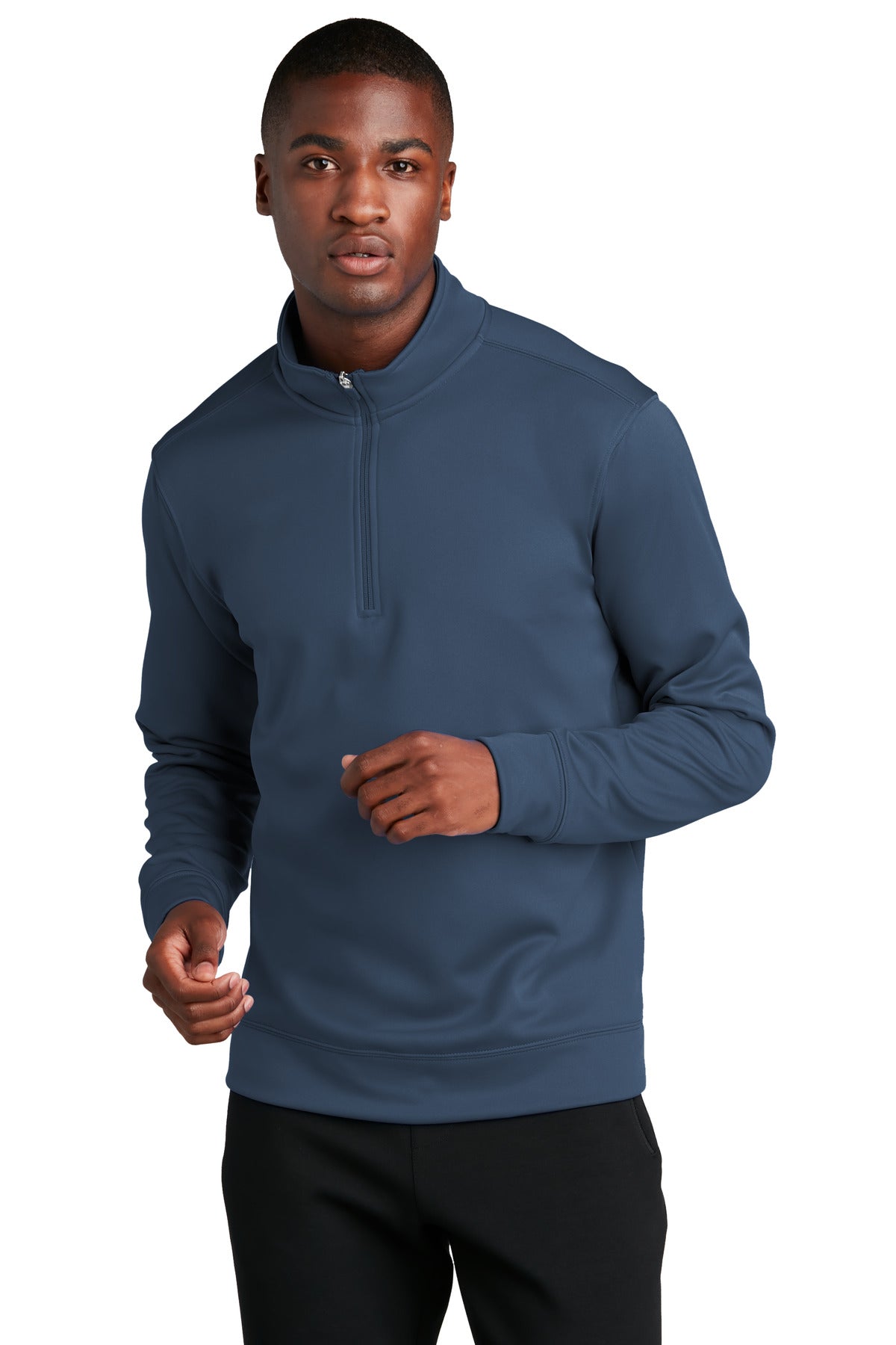 Port & Coâ„¢ Performance Fleece 1/4-Zip Pullover Sweatshirt. PC590Q
