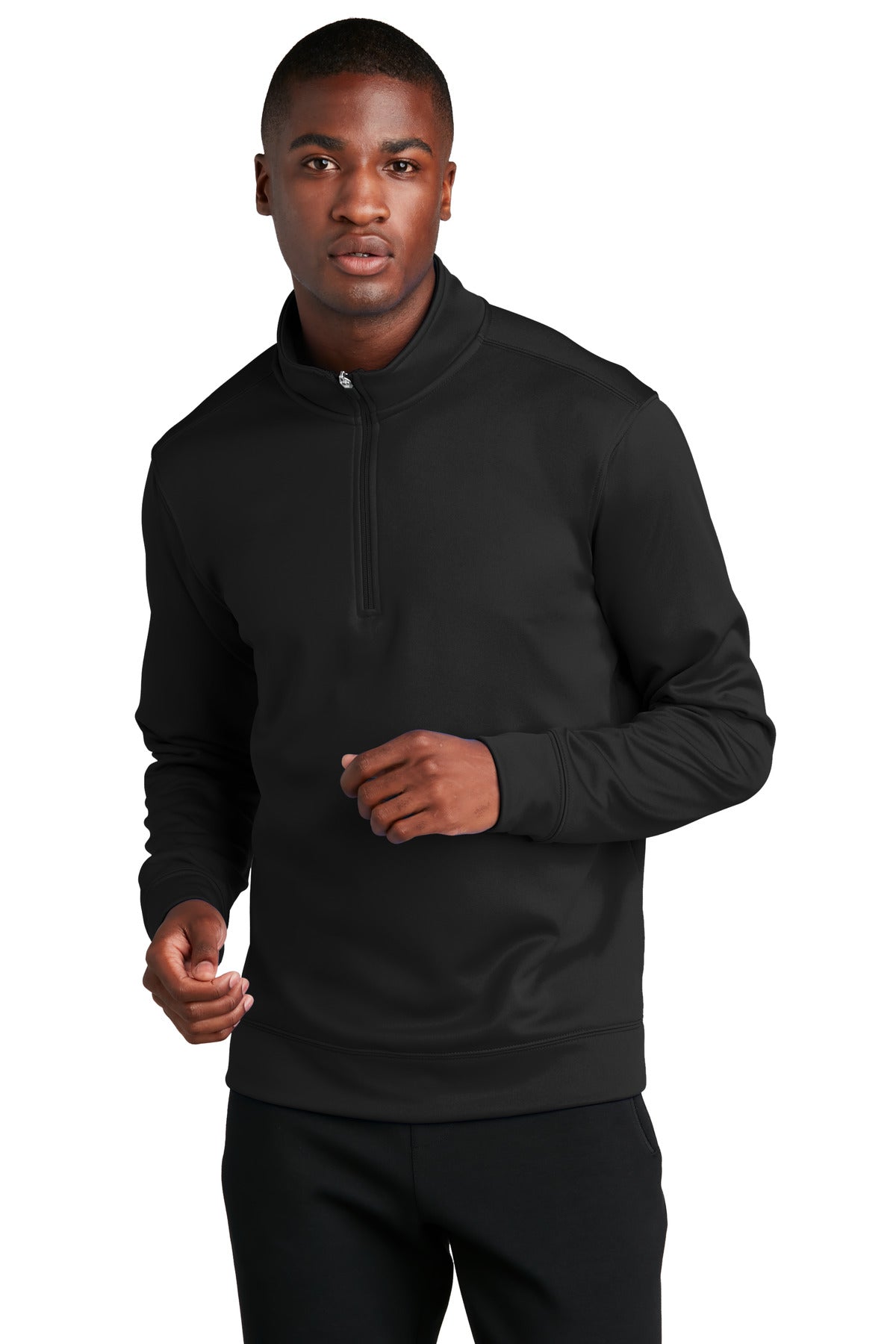 Port & Coâ„¢ Performance Fleece 1/4-Zip Pullover Sweatshirt. PC590Q