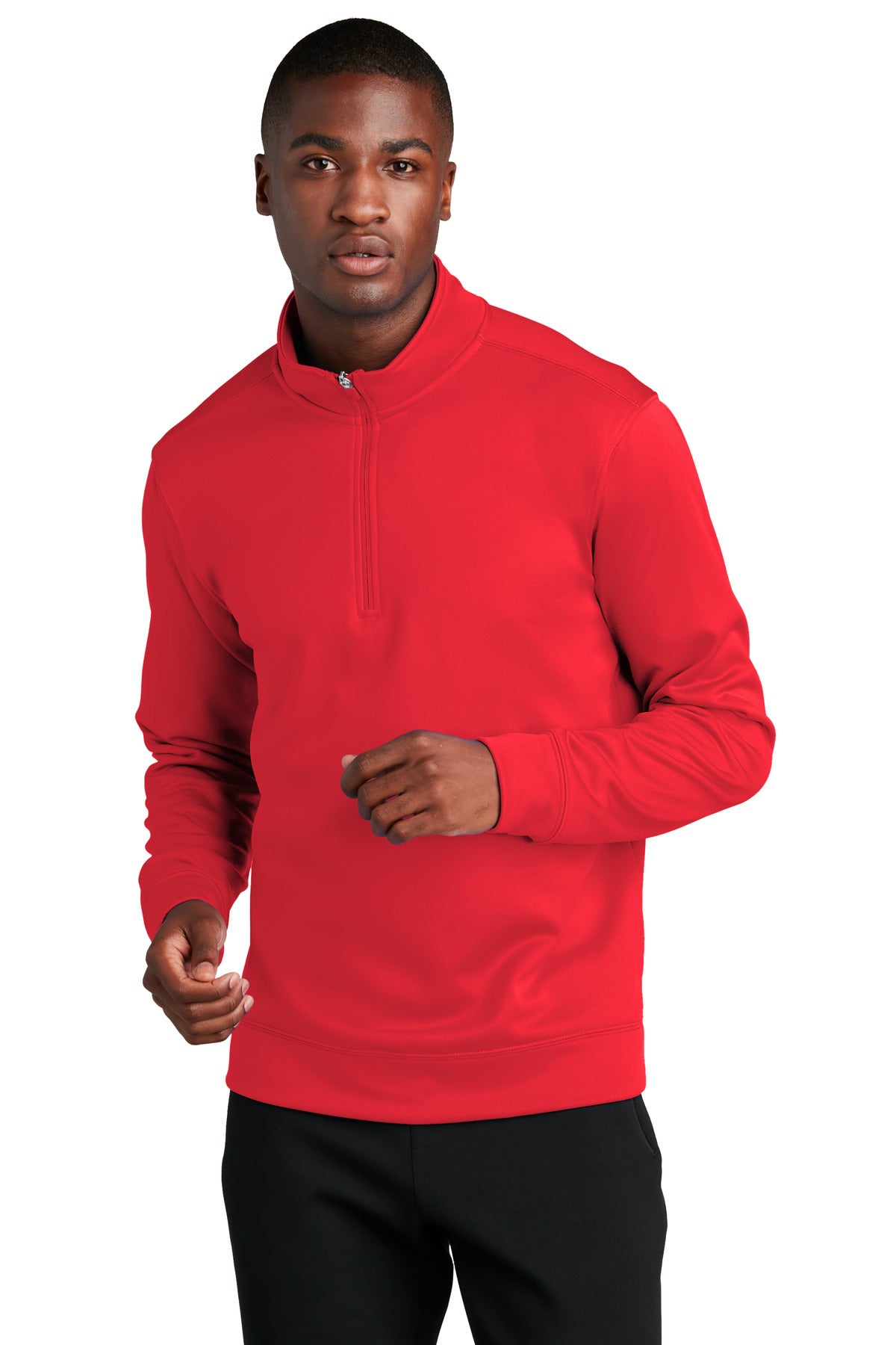 Port & Coâ„¢ Performance Fleece 1/4-Zip Pullover Sweatshirt. PC590Q