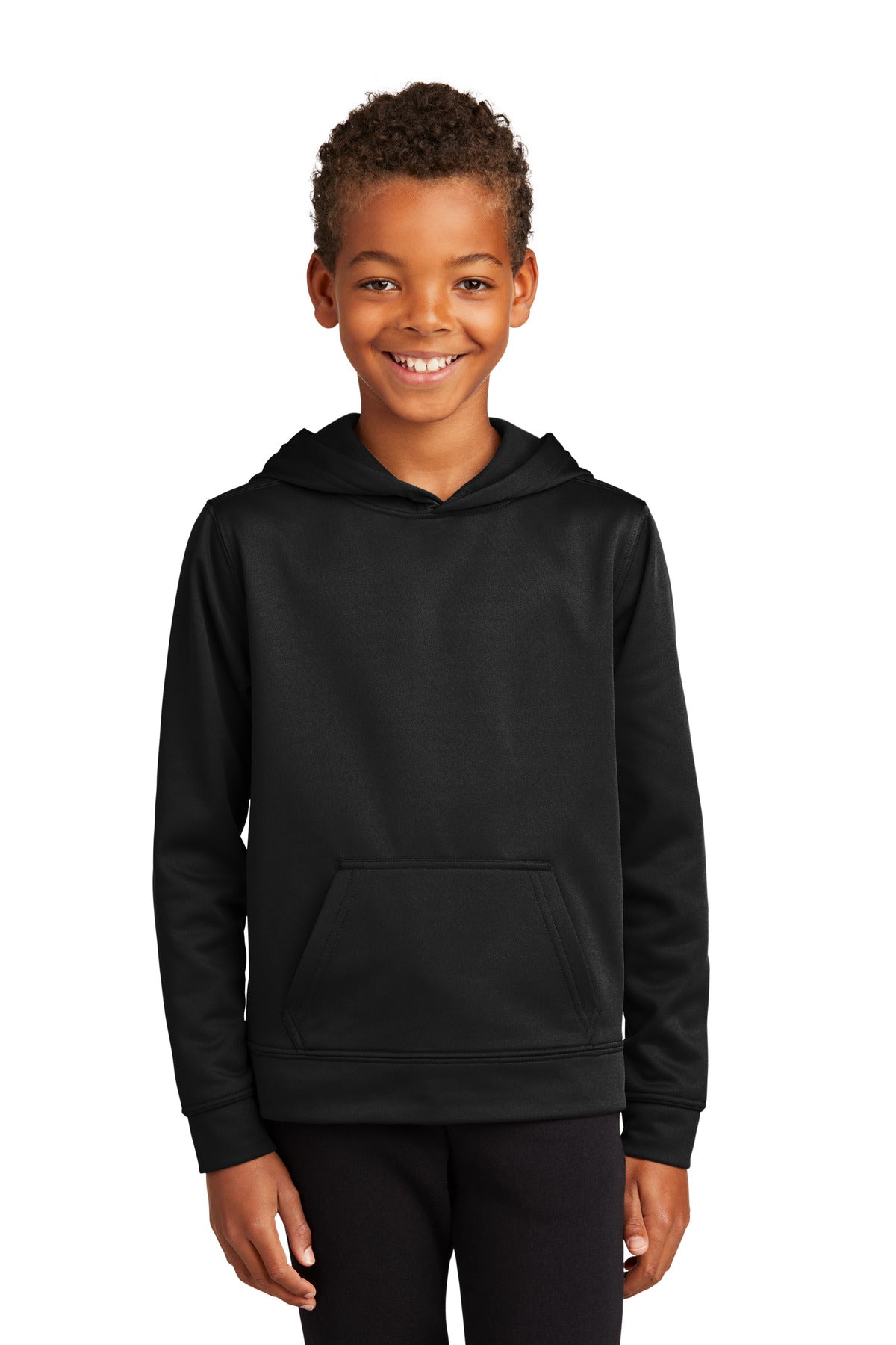 Port & Coâ„¢ Youth Performance Fleece Pullover Hooded Sweatshirt. PC590YH