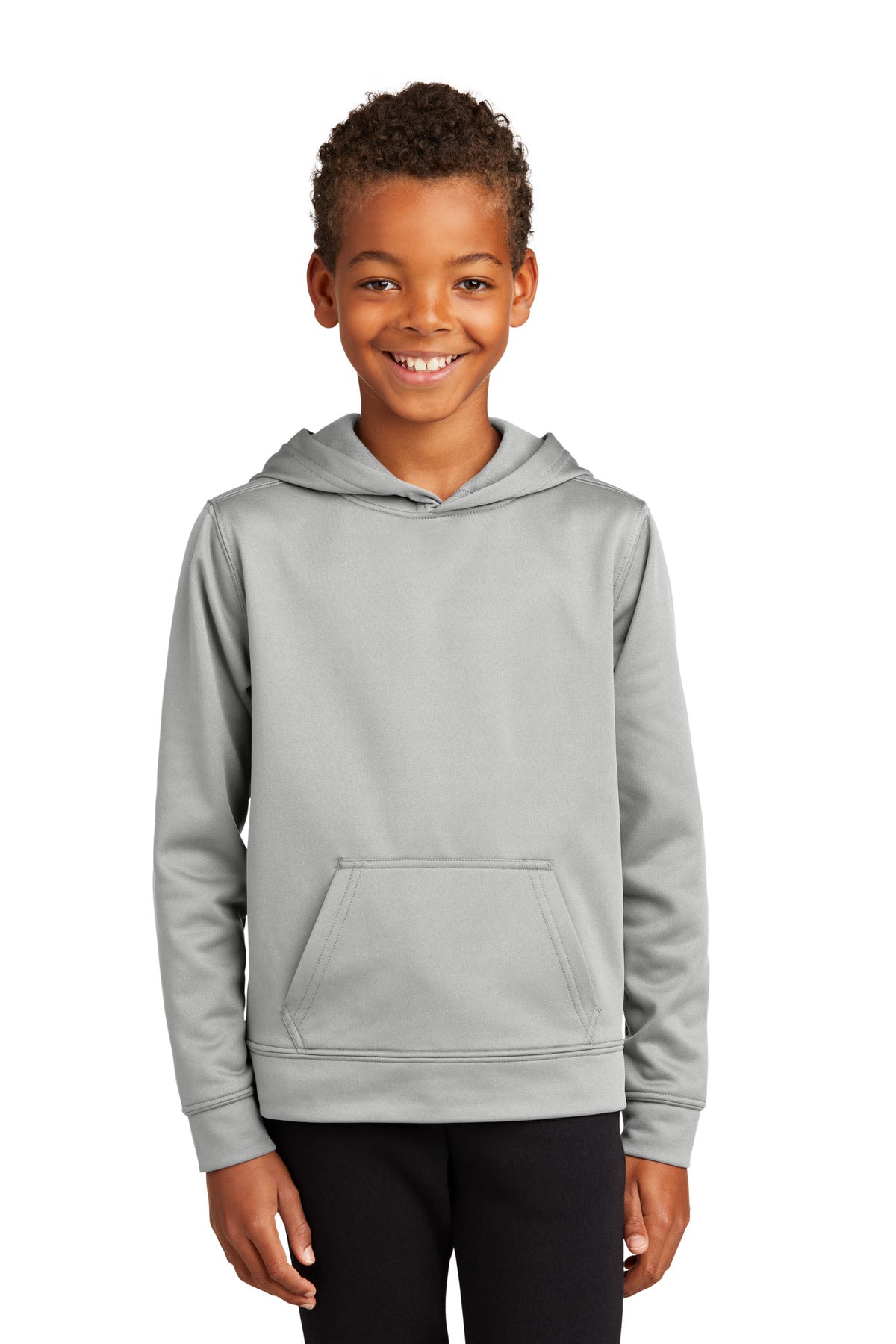 Port & Coâ„¢ Youth Performance Fleece Pullover Hooded Sweatshirt. PC590YH