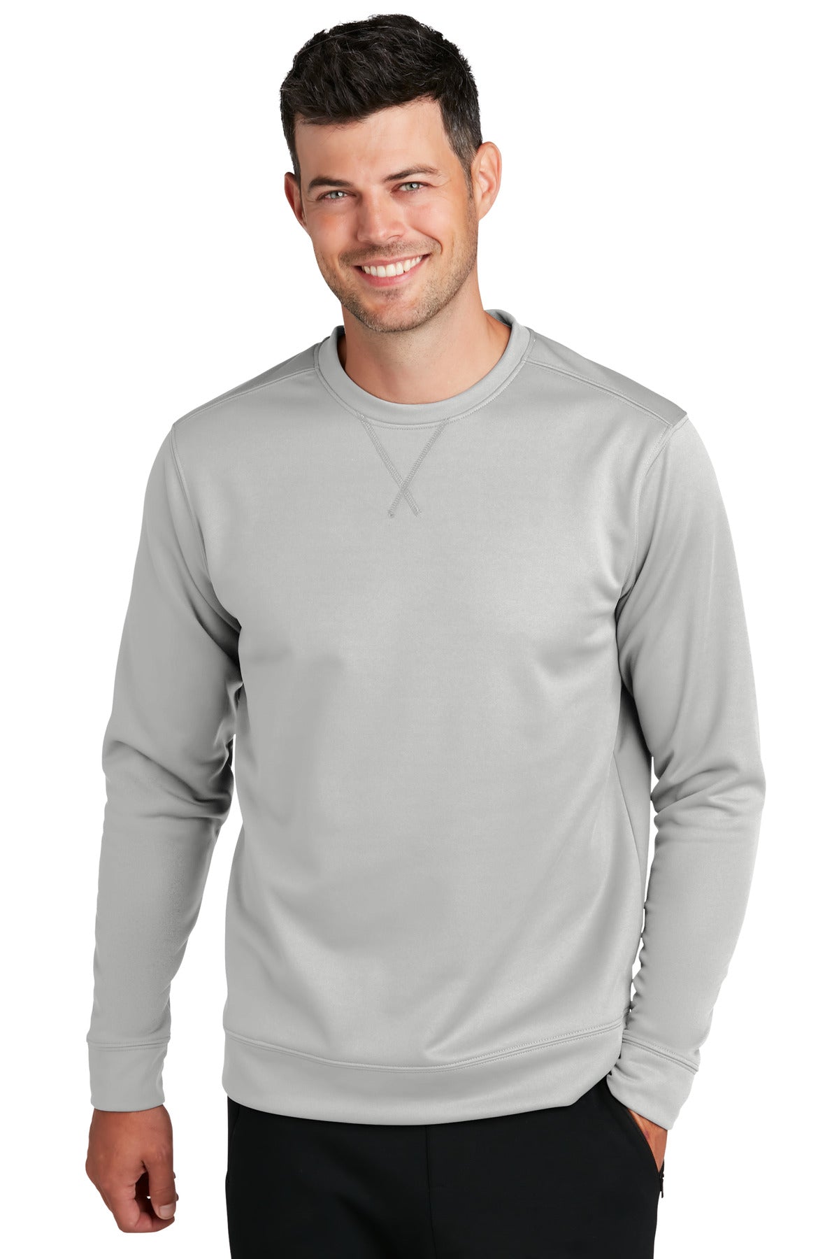 Port & Coâ„¢ Performance Fleece Crewneck Sweatshirt. PC590
