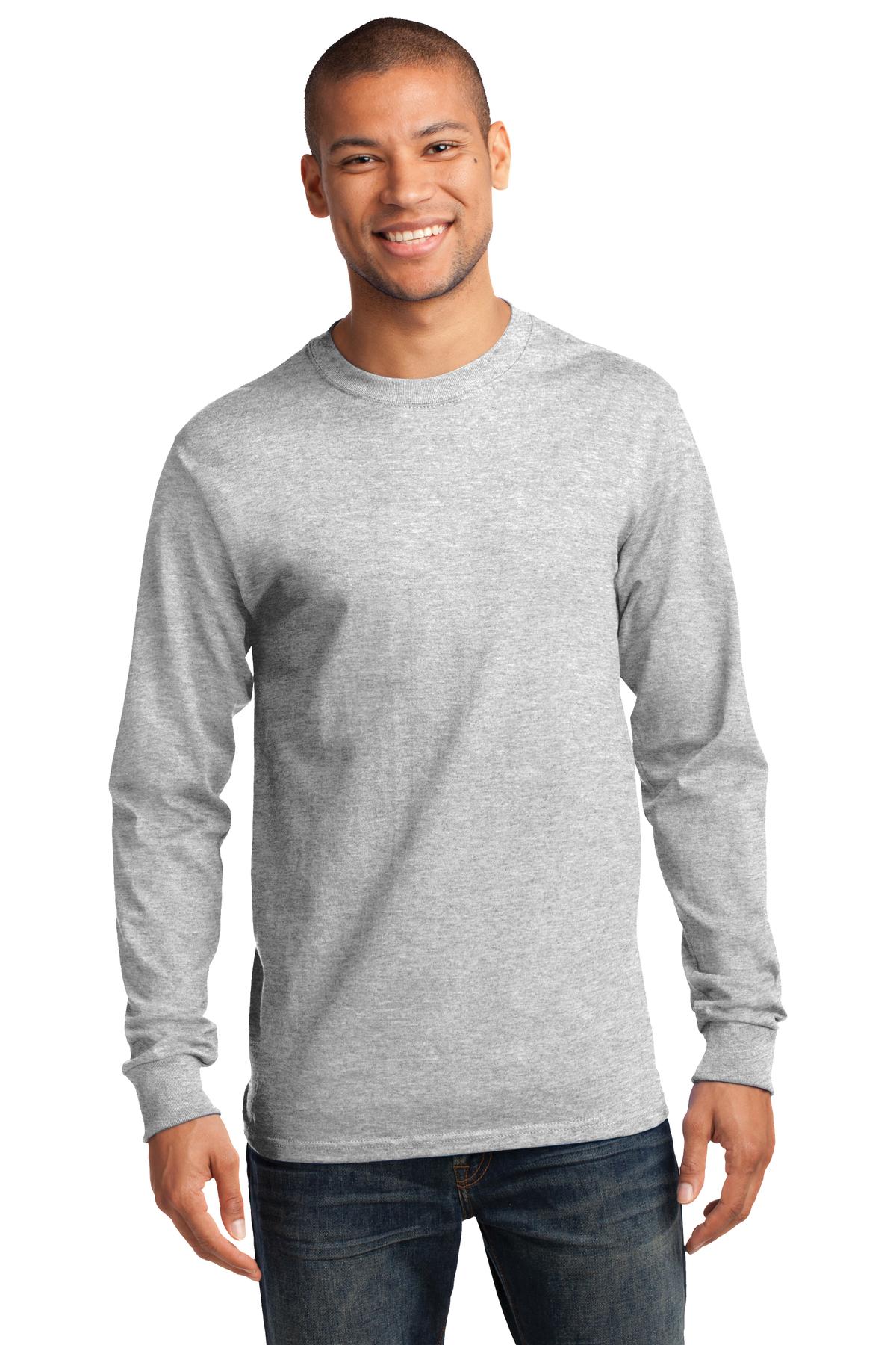 Port & Coâ„¢ Tall Long Sleeve Essential Tee. PC61LST