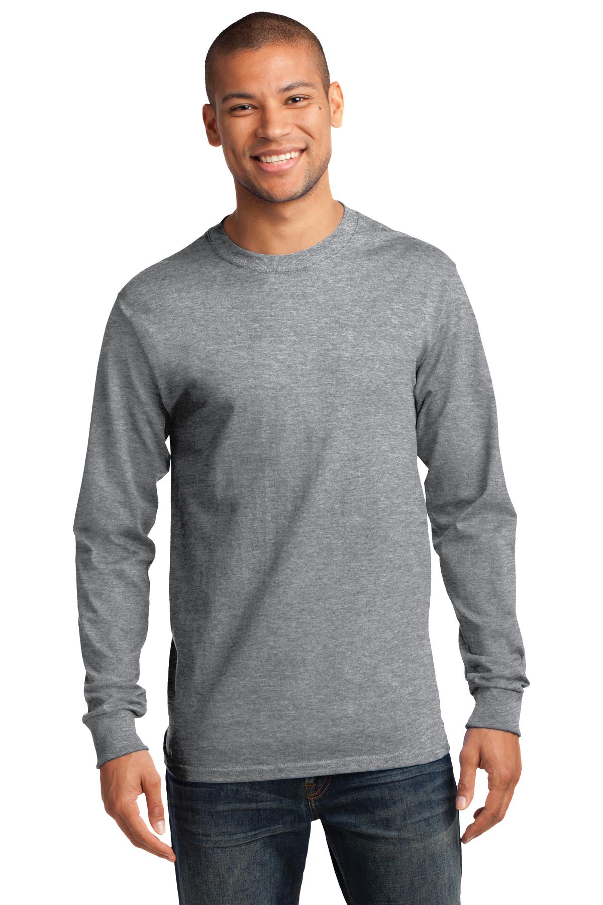 Port & Coâ„¢ Tall Long Sleeve Essential Tee. PC61LST