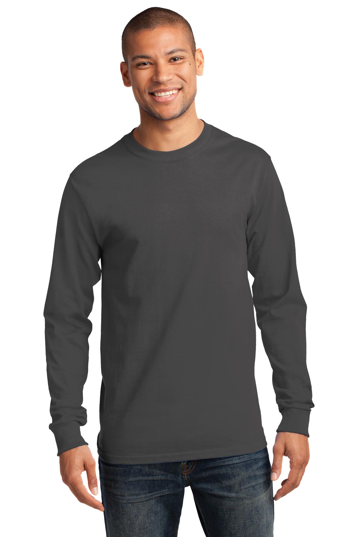 Port & Coâ„¢ Tall Long Sleeve Essential Tee. PC61LST