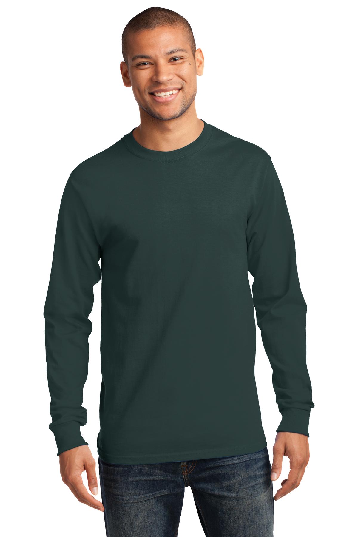Port & Coâ„¢ Tall Long Sleeve Essential Tee. PC61LST