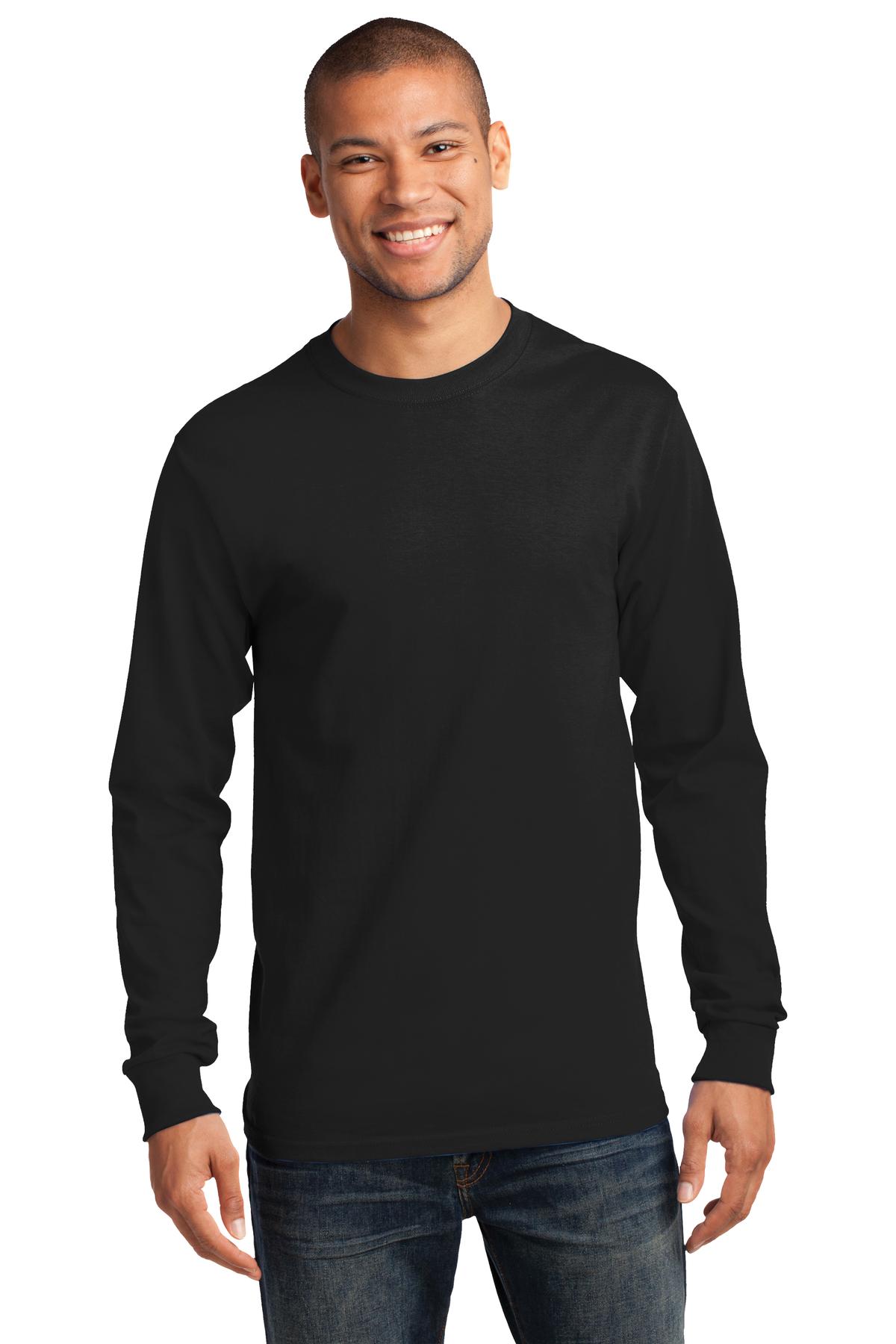 Port & Coâ„¢ Tall Long Sleeve Essential Tee. PC61LST