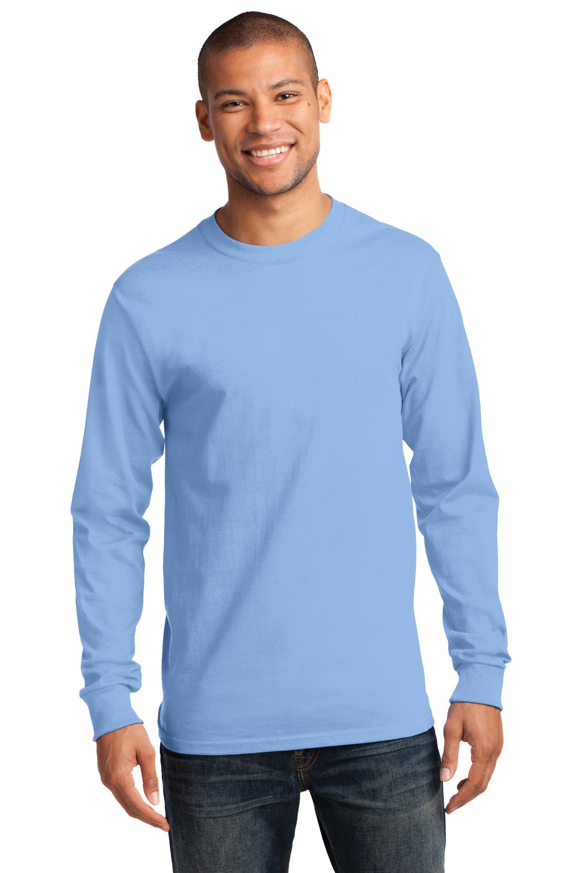 Port & Coâ„¢ Tall Long Sleeve Essential Tee. PC61LST