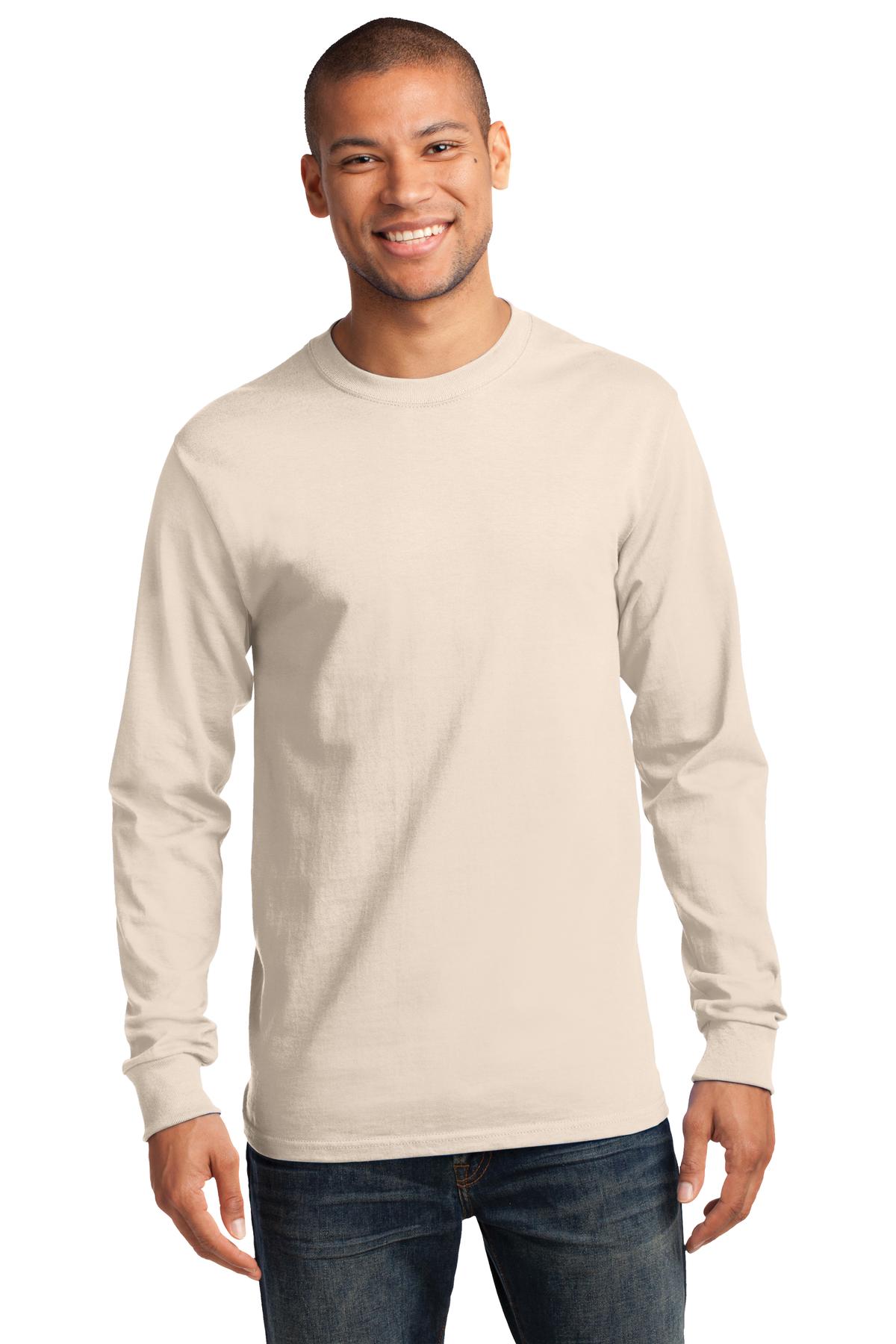 Port & Coâ„¢ Tall Long Sleeve Essential Tee. PC61LST