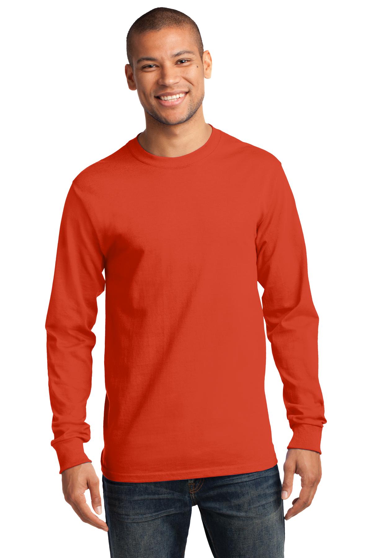 Port & Coâ„¢ Tall Long Sleeve Essential Tee. PC61LST