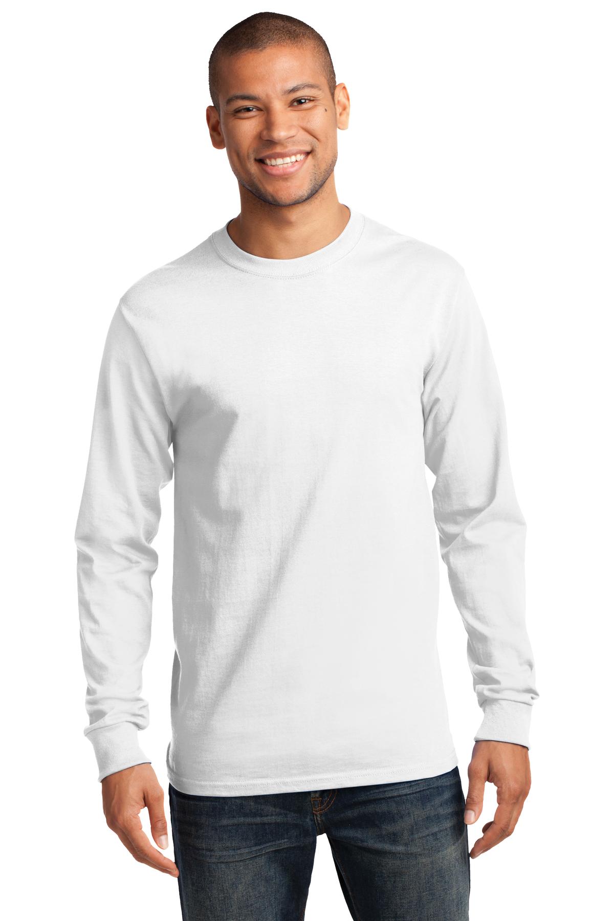 Port & Coâ„¢ Tall Long Sleeve Essential Tee. PC61LST