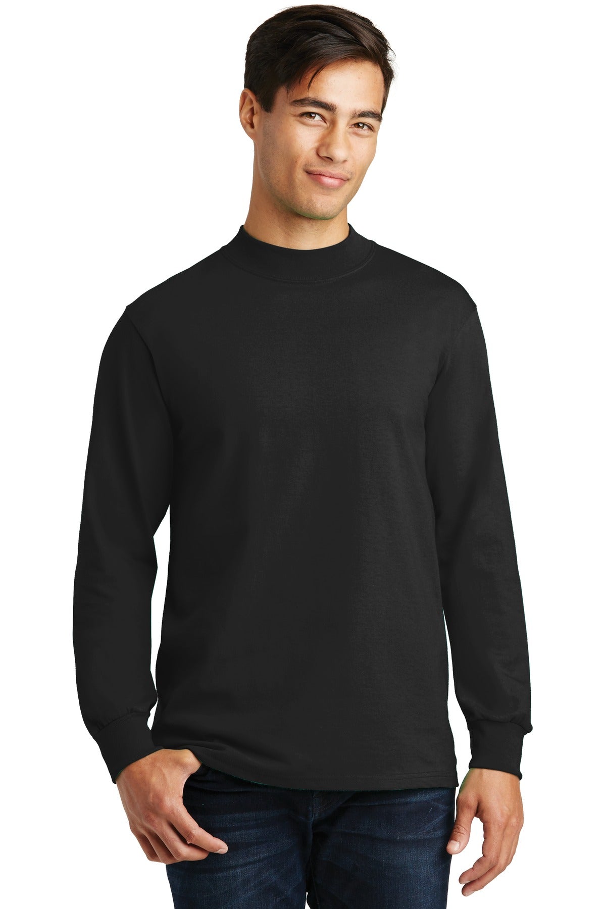 Port & Coâ„¢ Essential Mock Turtleneck. PC61M