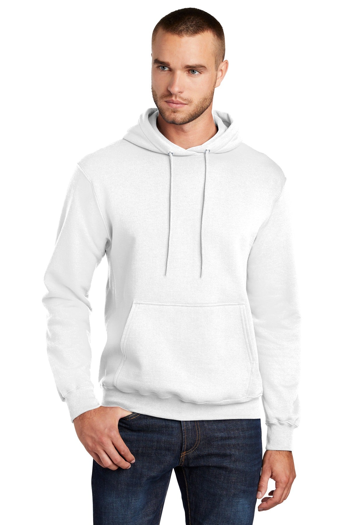 Port & Coâ„¢ Tall Core Fleece Pullover Hooded Sweatshirt PC78HT