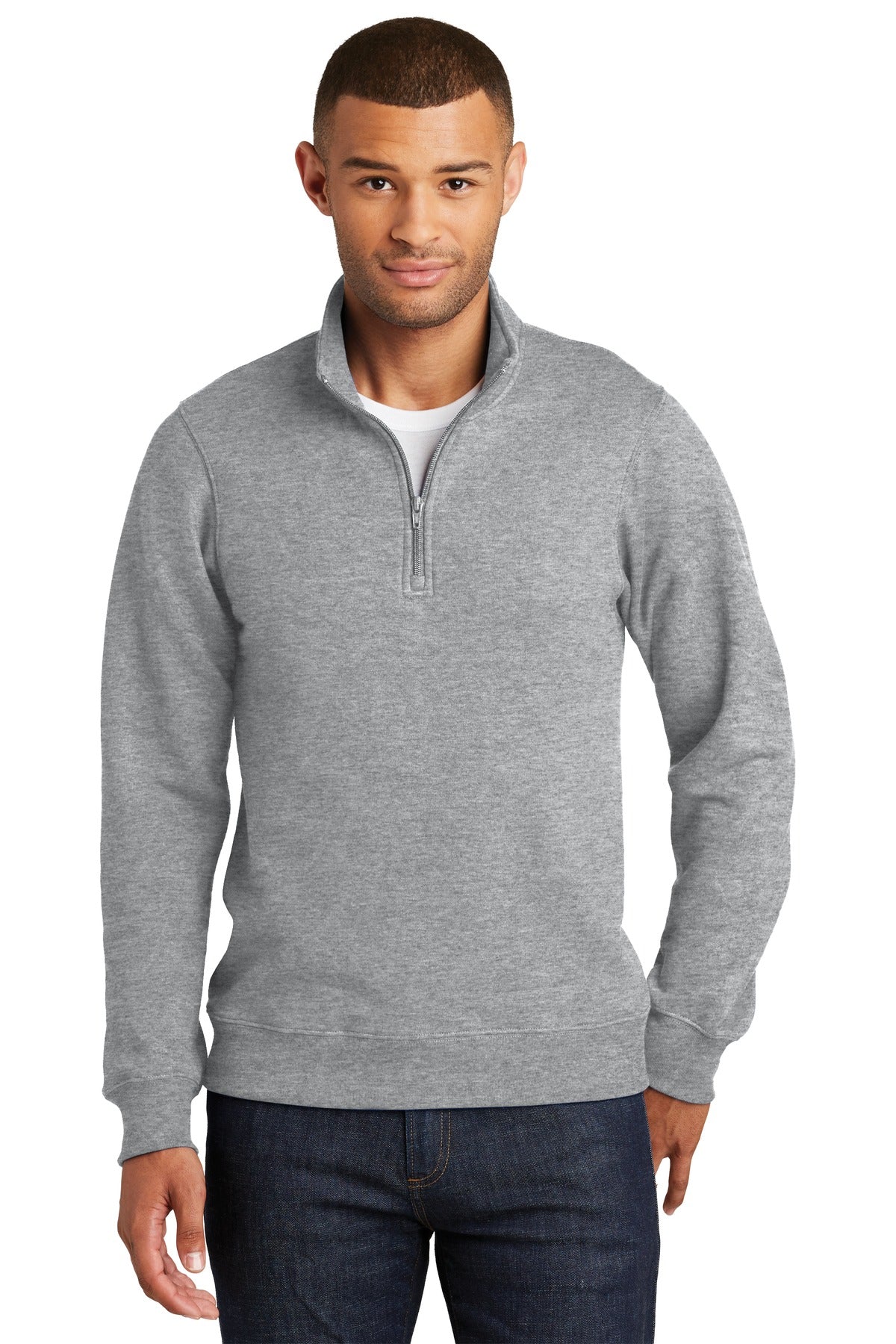Port & Coâ„¢ Fan Favorite Fleece 1/4-Zip Pullover Sweatshirt. PC850Q