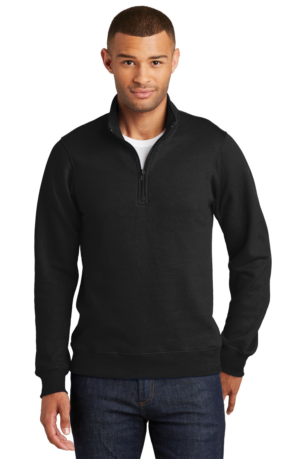Port & Coâ„¢ Fan Favorite Fleece 1/4-Zip Pullover Sweatshirt. PC850Q