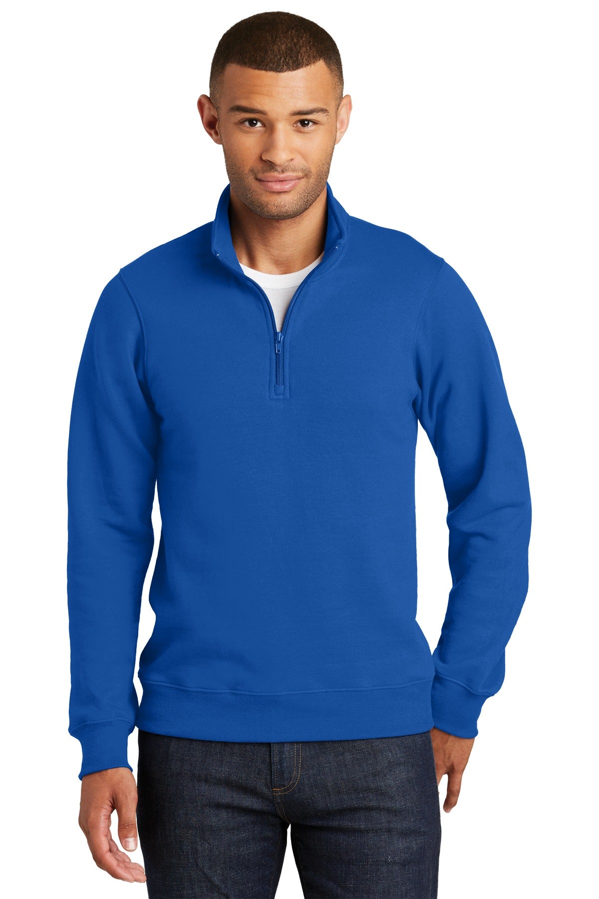 Port & Coâ„¢ Fan Favorite Fleece 1/4-Zip Pullover Sweatshirt. PC850Q