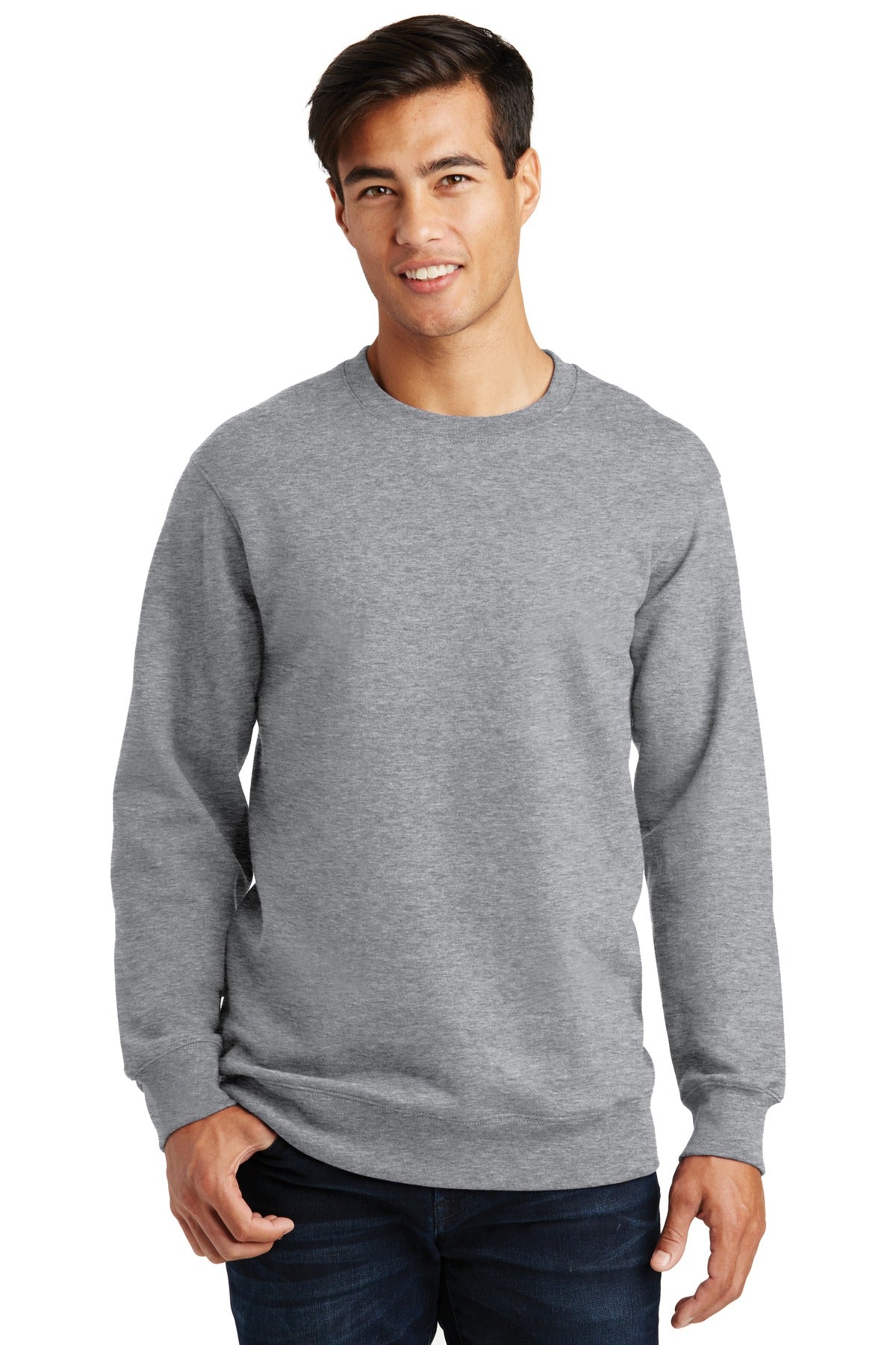 Port & Coâ„¢ Fan Favorite Fleece Crewneck Sweatshirt. PC850