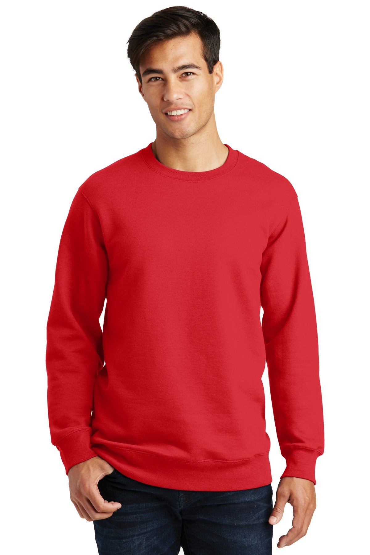 Port & Coâ„¢ Fan Favorite Fleece Crewneck Sweatshirt. PC850