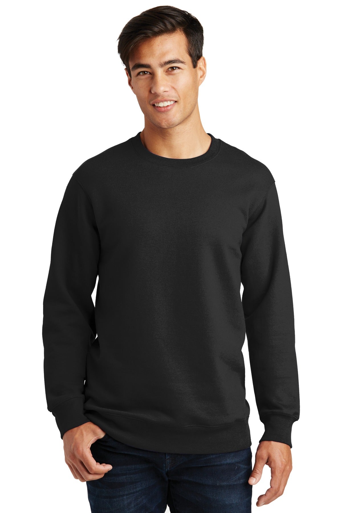 Port & Coâ„¢ Fan Favorite Fleece Crewneck Sweatshirt. PC850