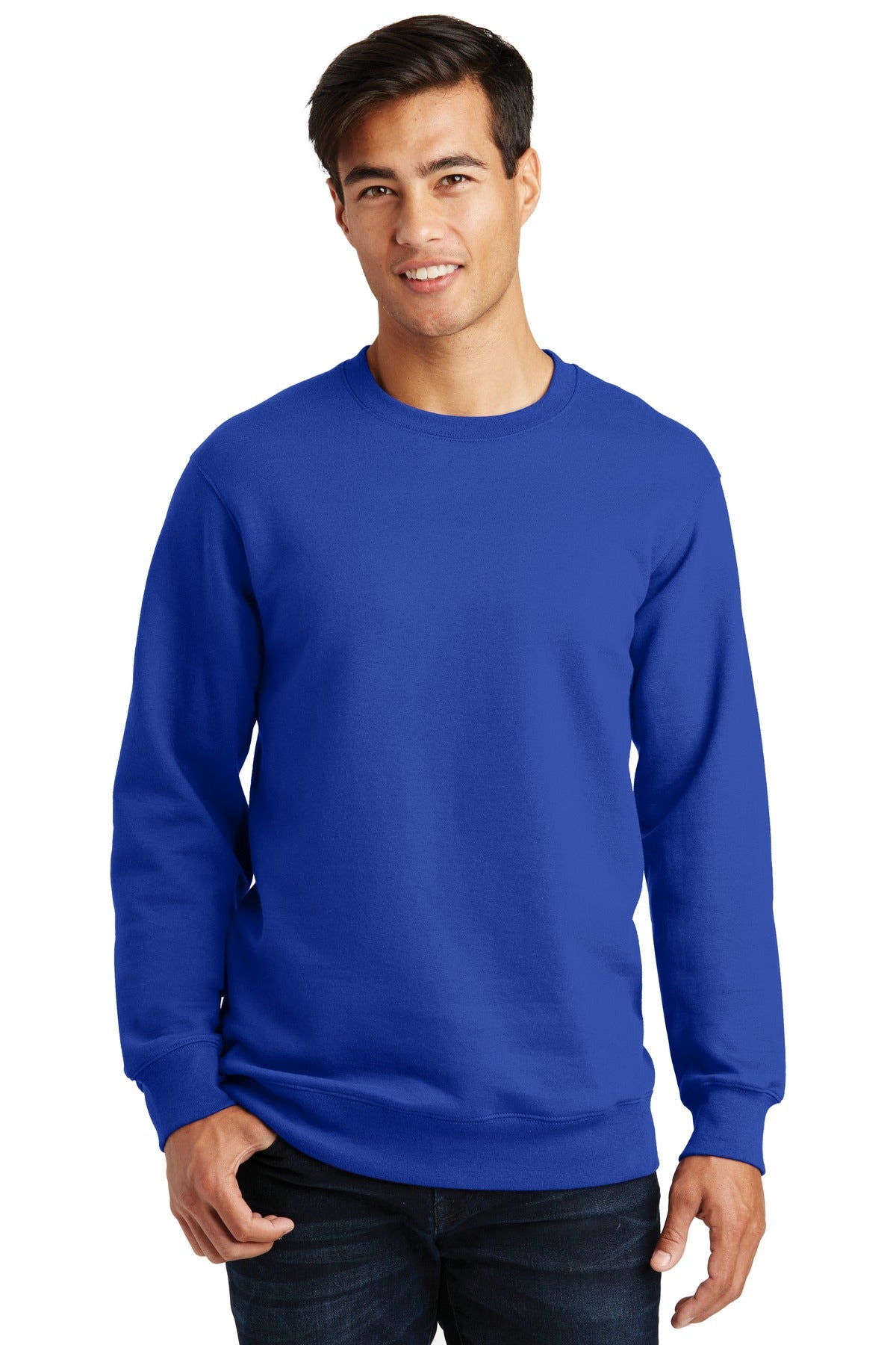Port & Coâ„¢ Fan Favorite Fleece Crewneck Sweatshirt. PC850