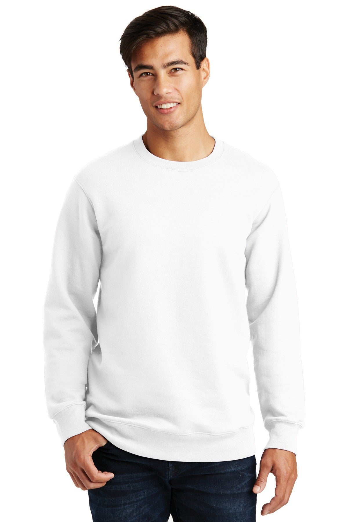 Port & Coâ„¢ Fan Favorite Fleece Crewneck Sweatshirt. PC850