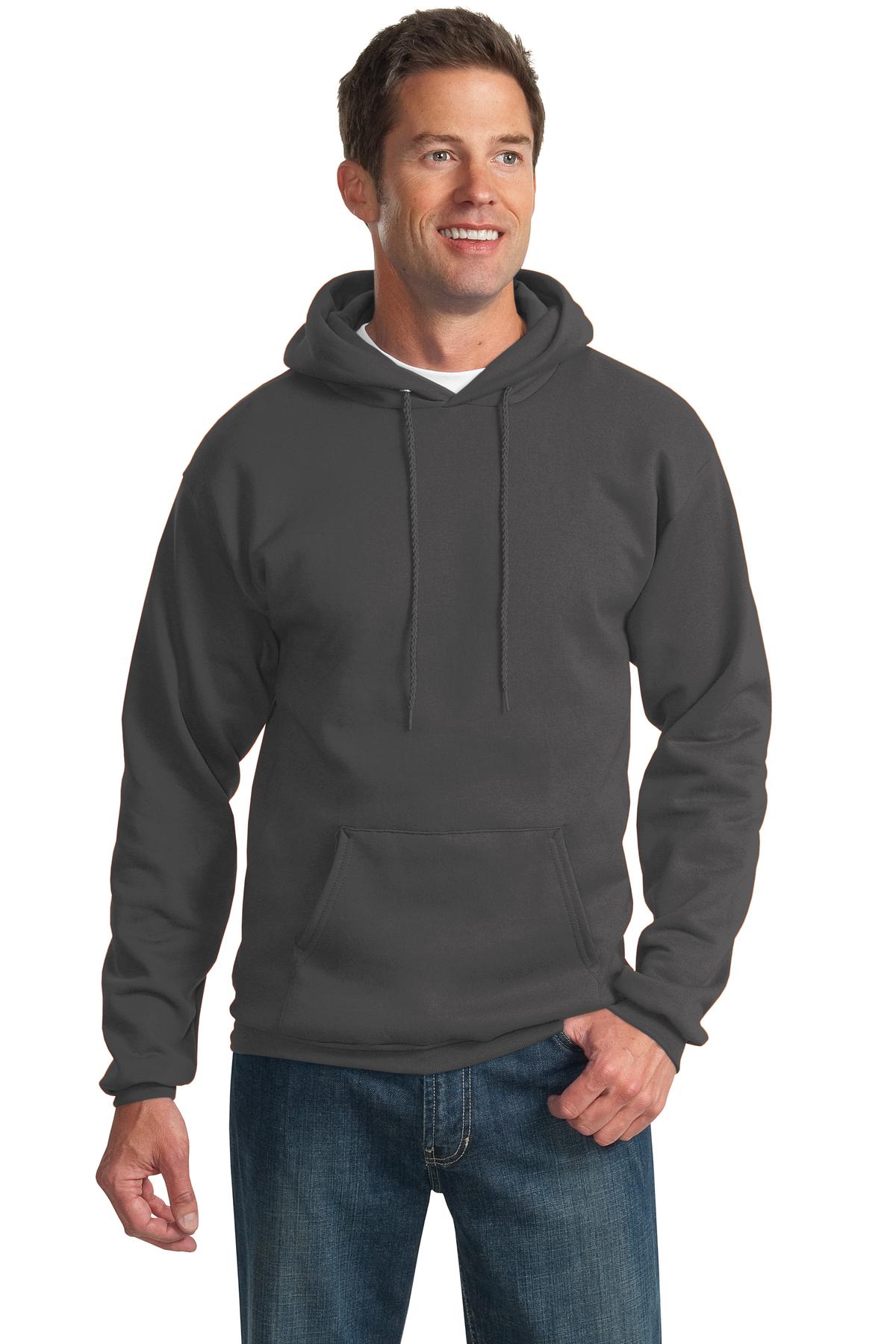 Port & Coâ„¢ Tall Essential Fleece Pullover Hooded Sweatshirt. PC90HT