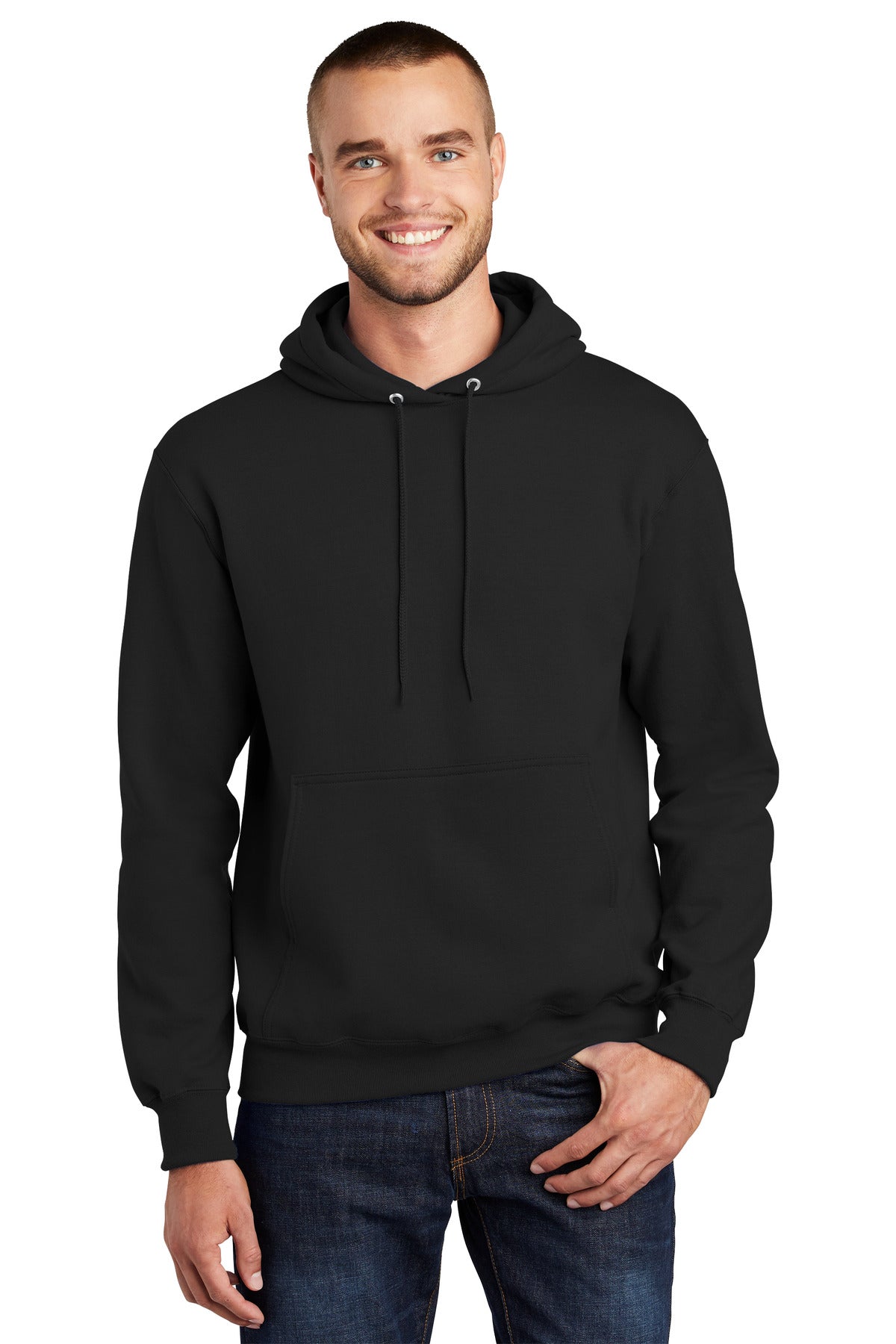 Port & Coâ„¢ Tall Essential Fleece Pullover Hooded Sweatshirt. PC90HT